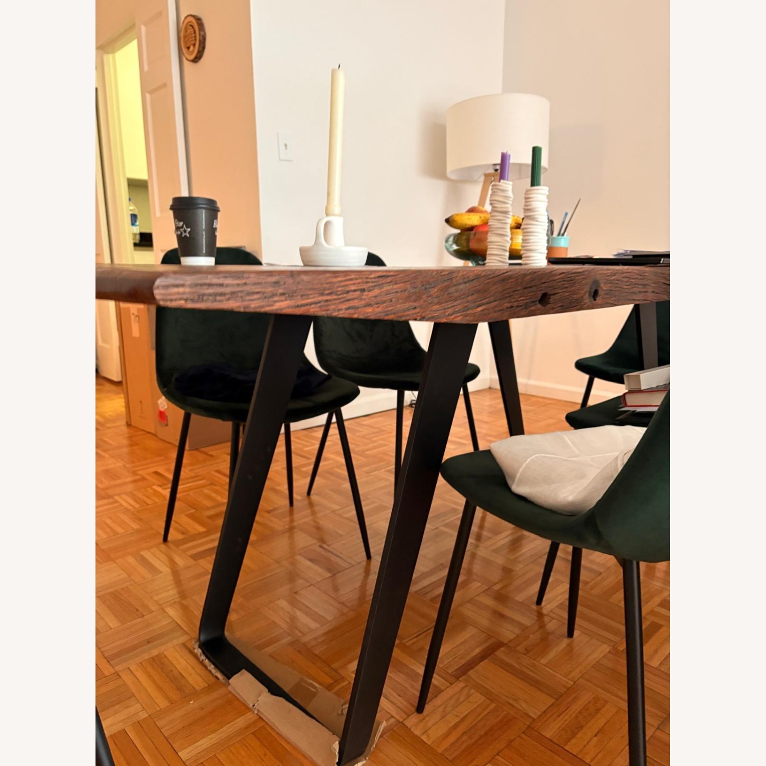 Crate & Barrel Wood Dining Table   - image-2