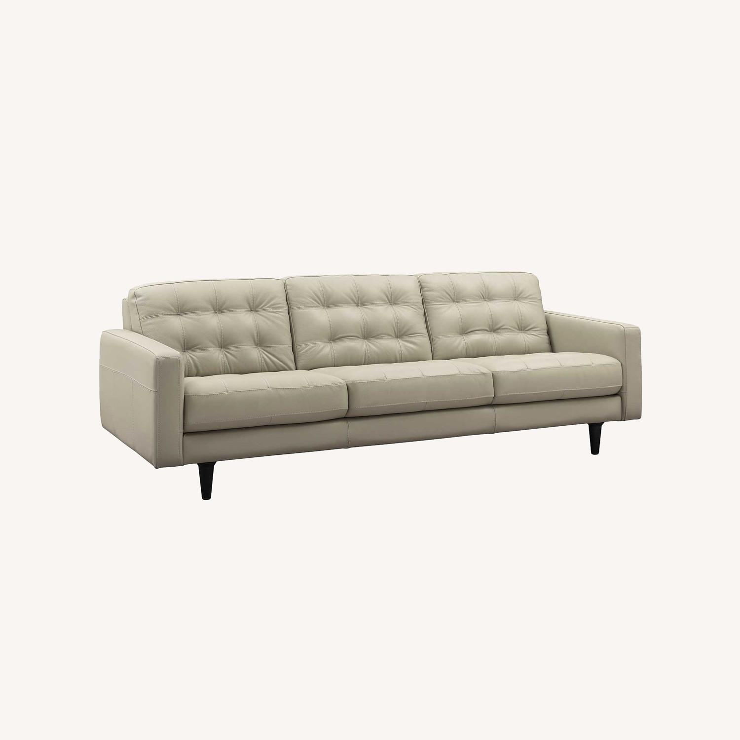 Circle Furniture Fairfield Leather Sofa - image-0