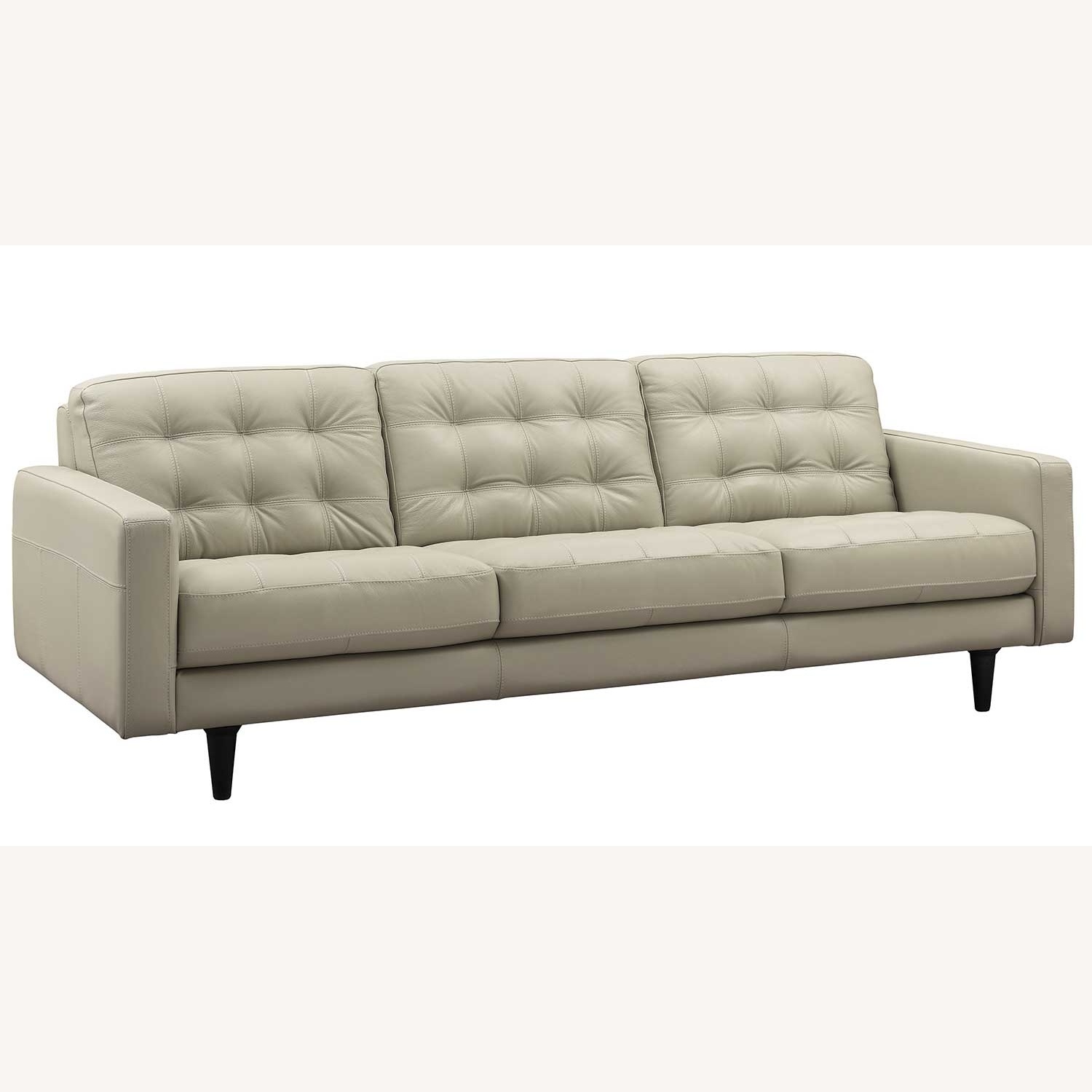 Circle Furniture Fairfield Leather Sofa - image-4
