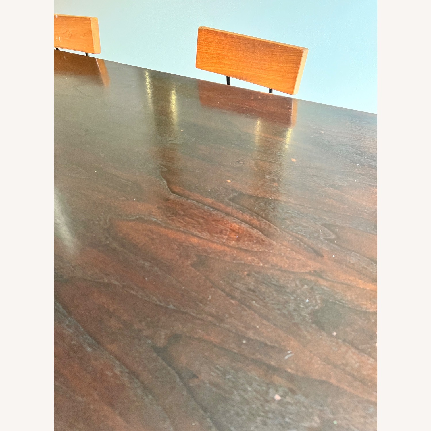 Desiron Dark Espresso Wood Bauhaus Dining Table - image-5