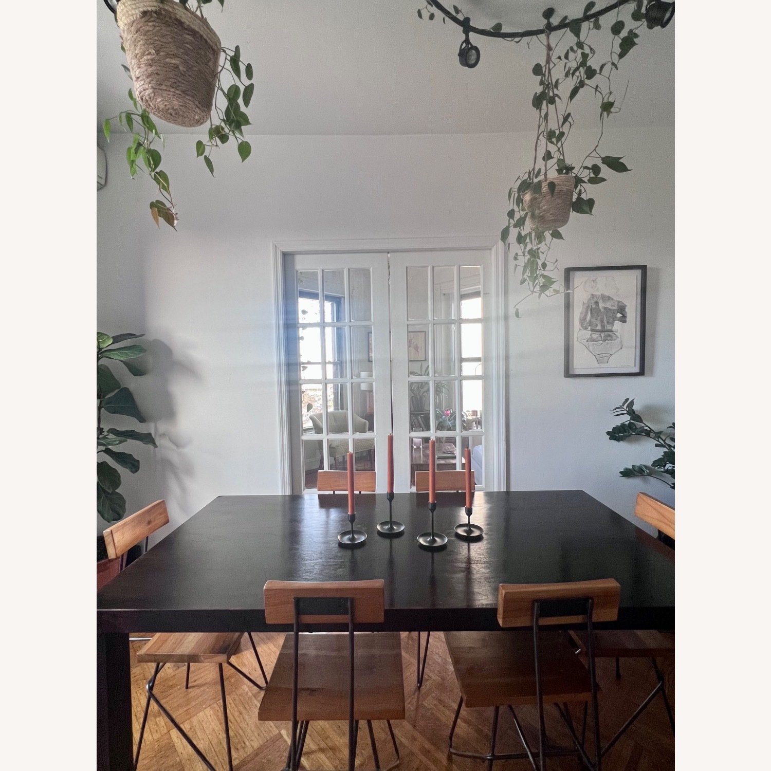 Desiron Dark Espresso Wood Bauhaus Dining Table - image-7