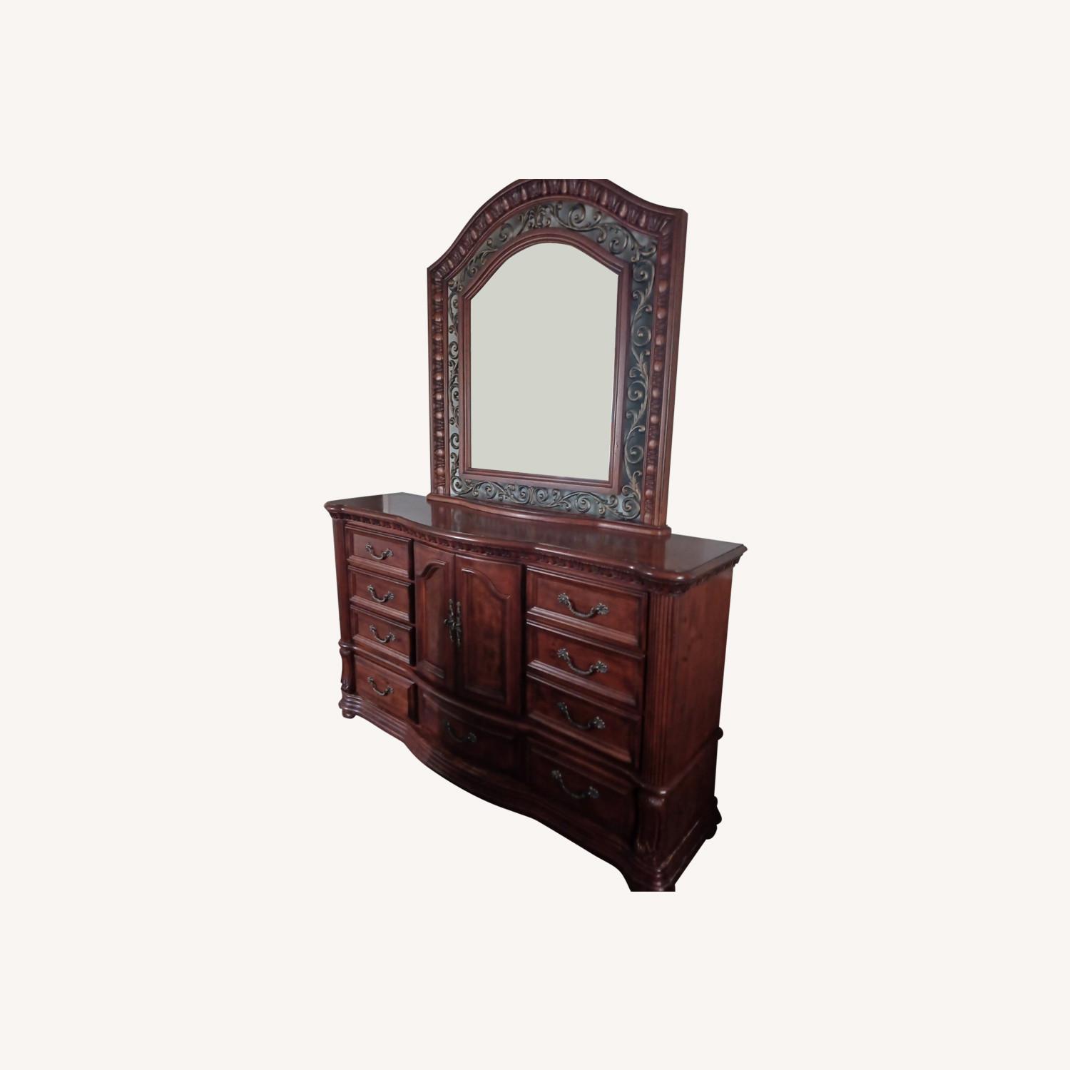Dresser with Mirror by Wynwood-Cordoba Collection - image-0