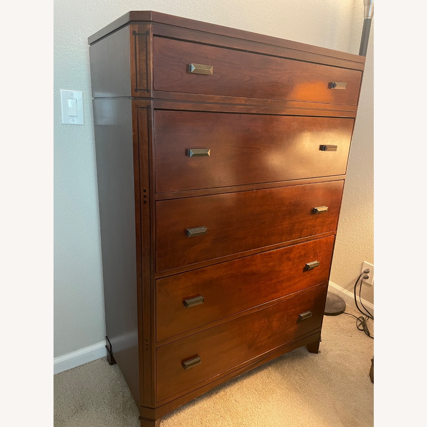 Universal Dark Brown Dresser - image-1