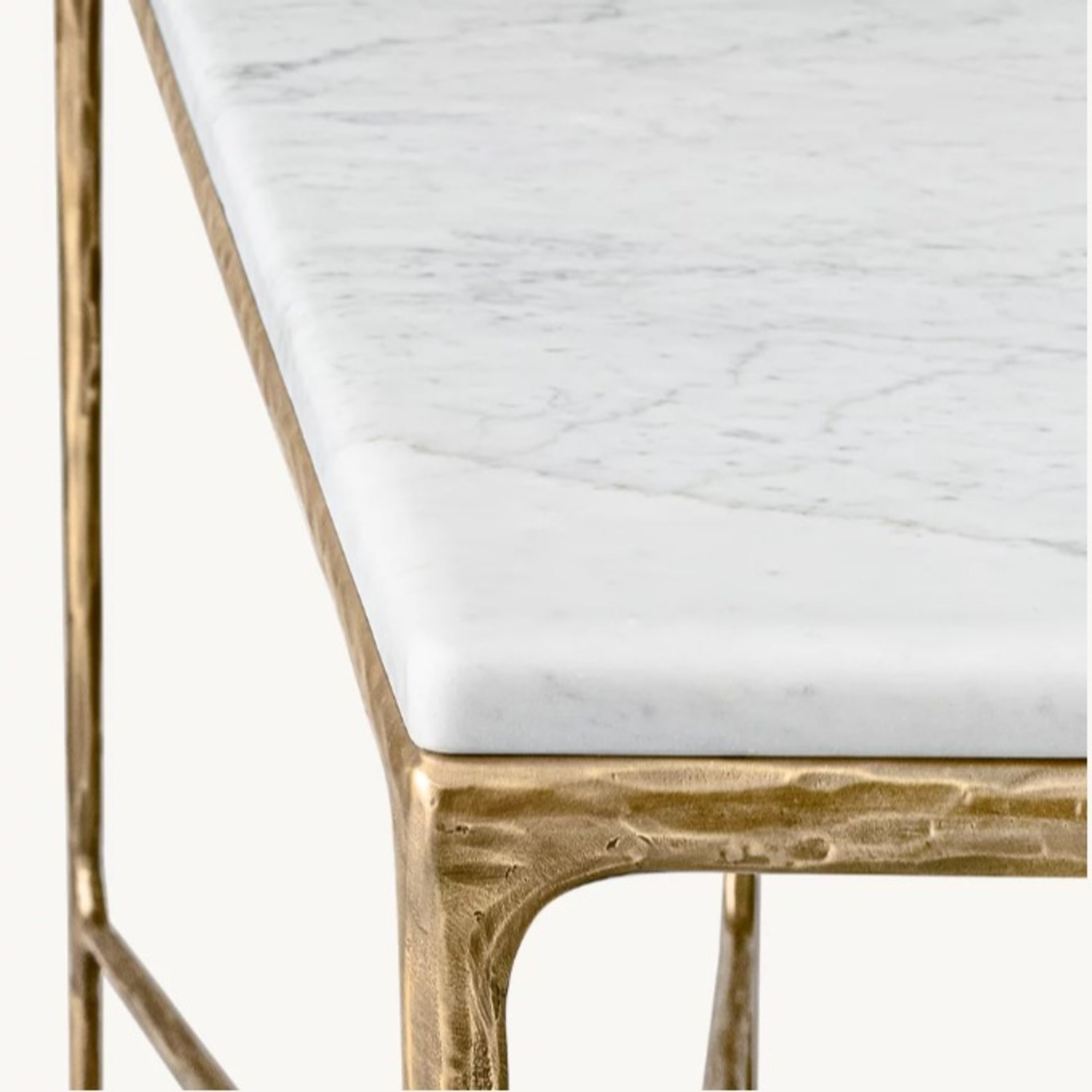 Restoration HardwareThaddeus Marble Console Table - 72" - image-2