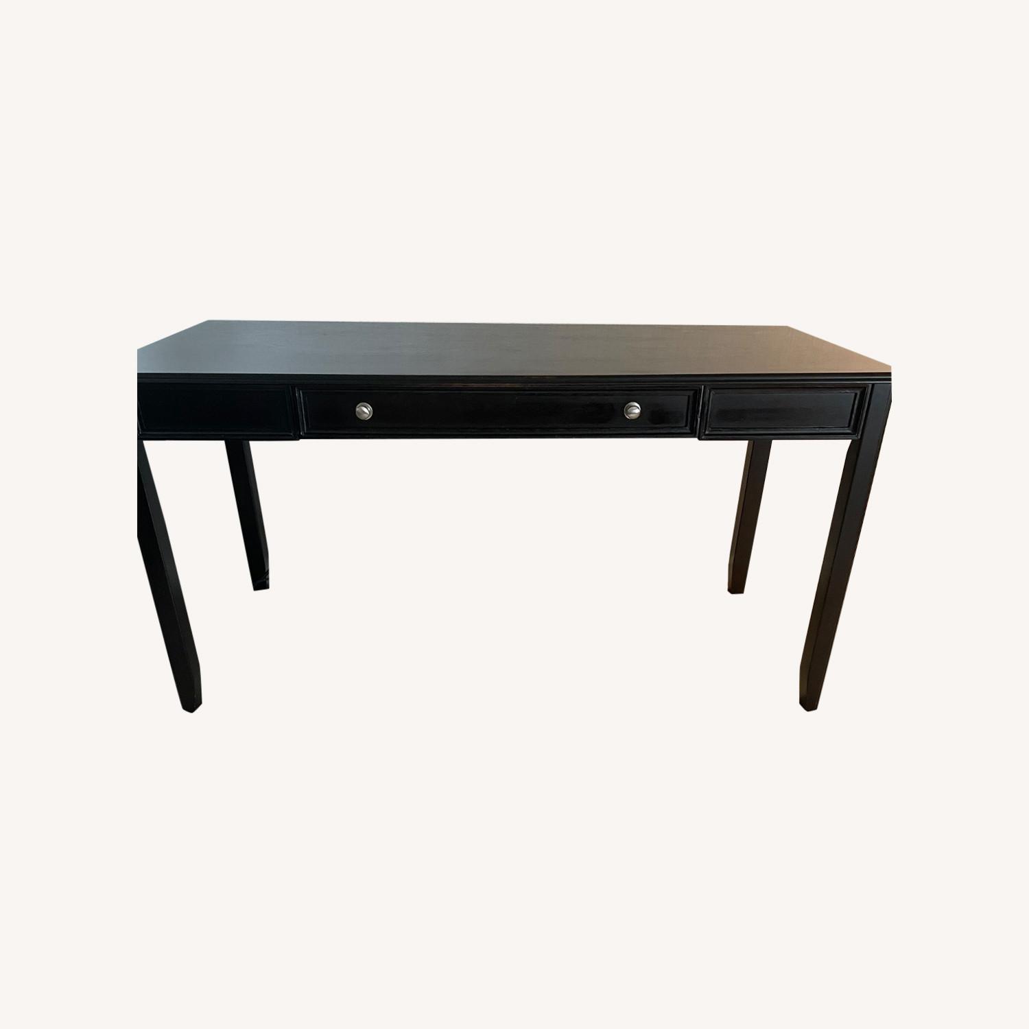 Living Spaces Executive Desk - image-0