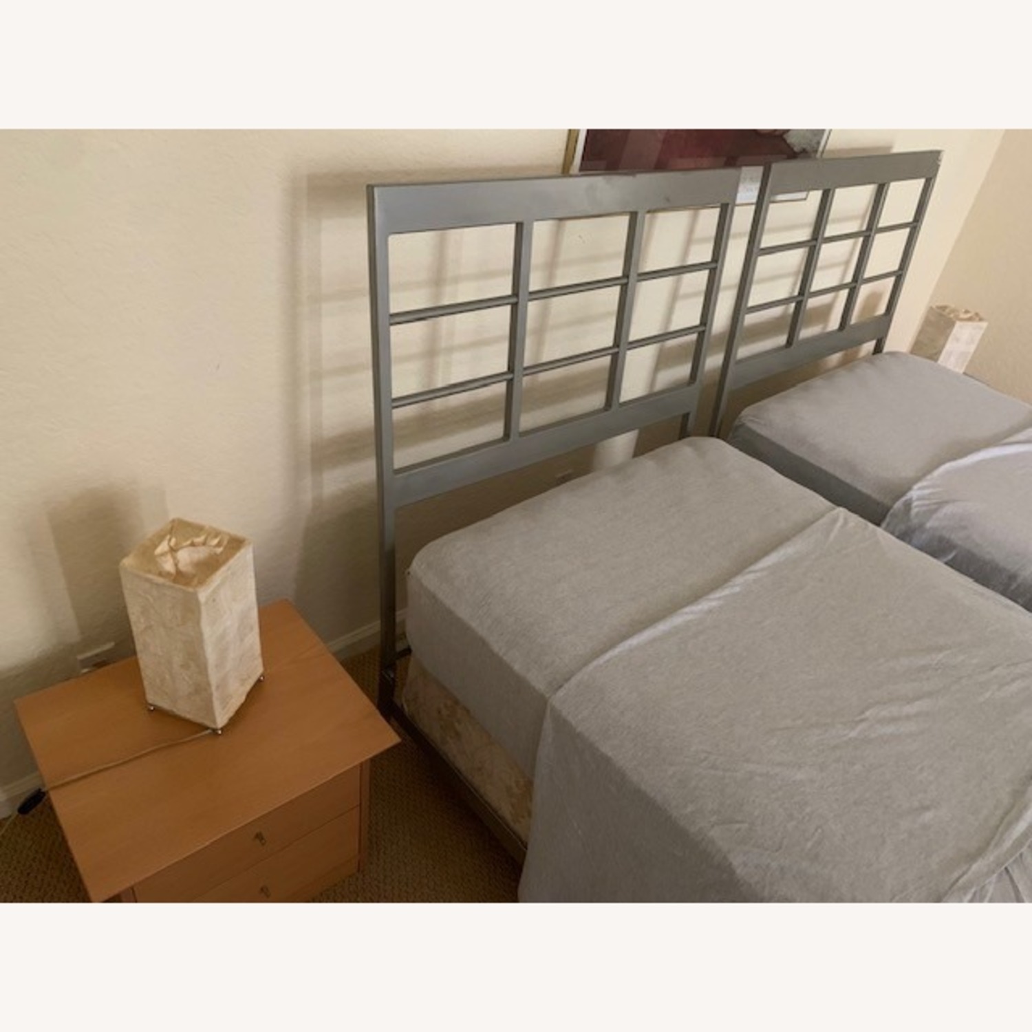 Crate & Barrel Twin Bed - image-2