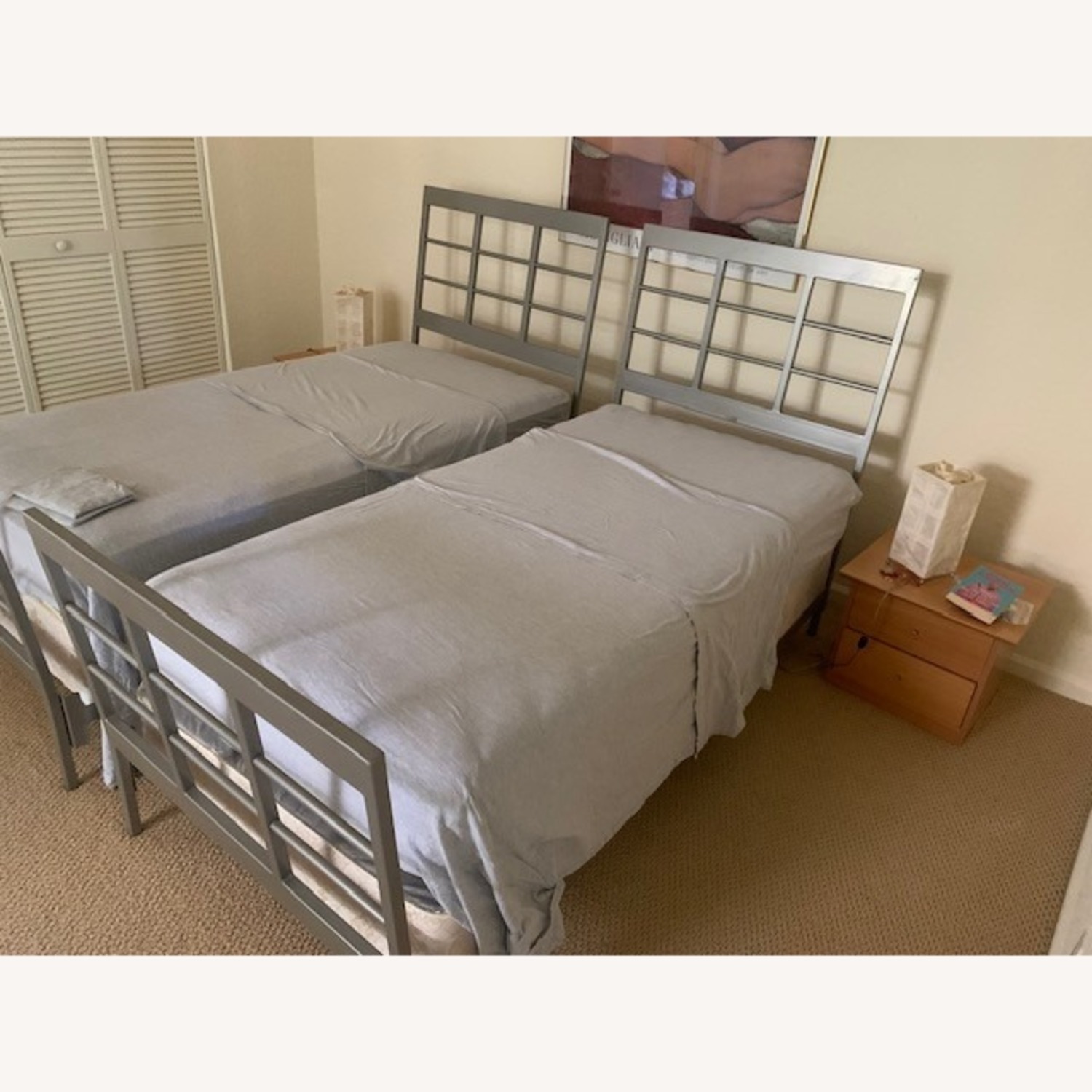 Crate & Barrel Twin Bed - image-3