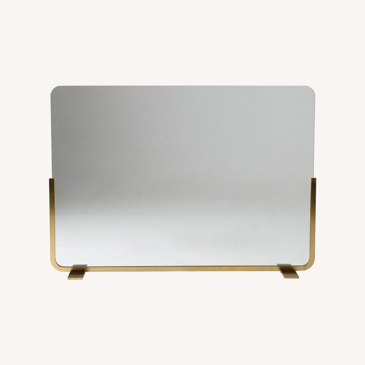 West Elm Willow Fireplace Screen - image-0