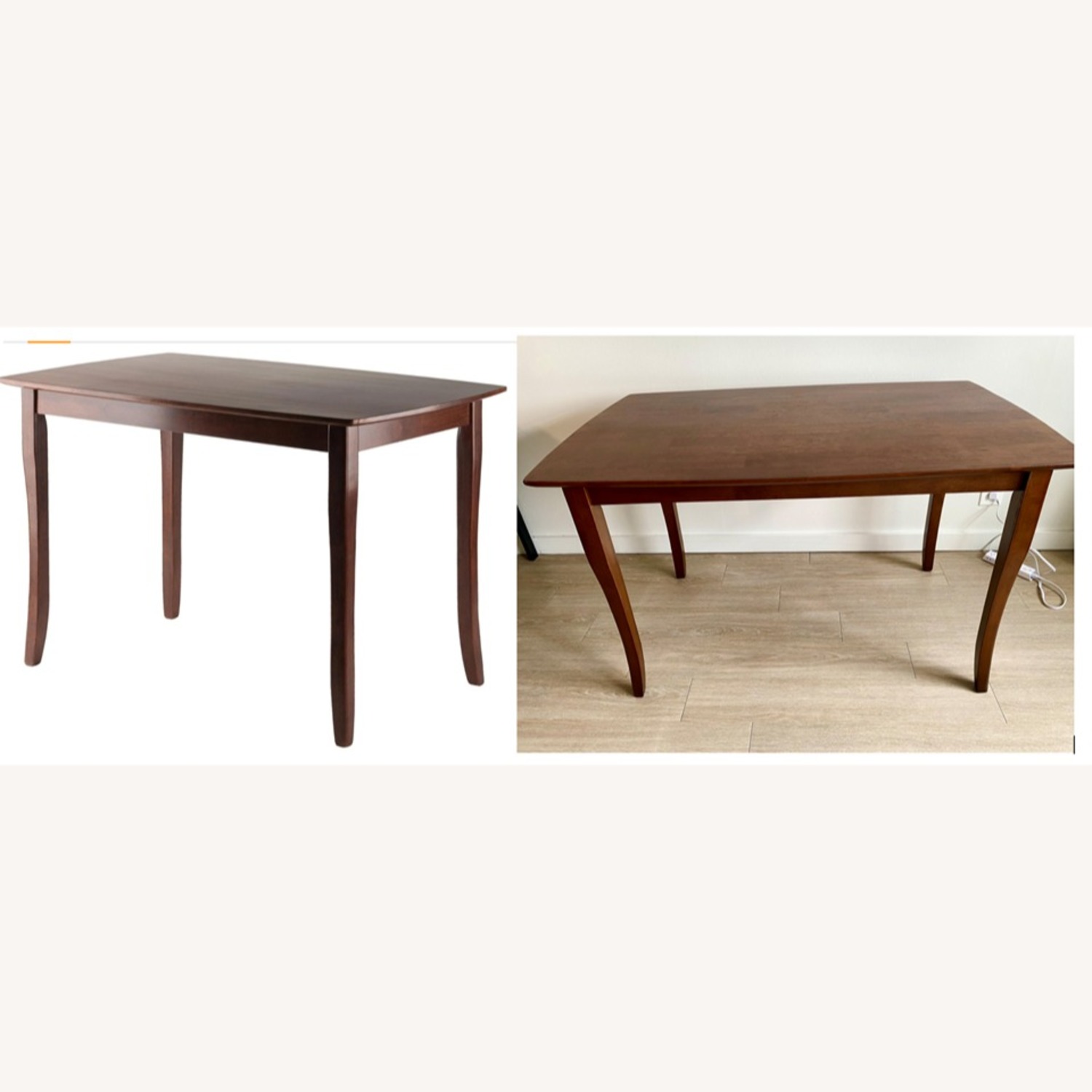 Solid Wood Walnut Table - image-1