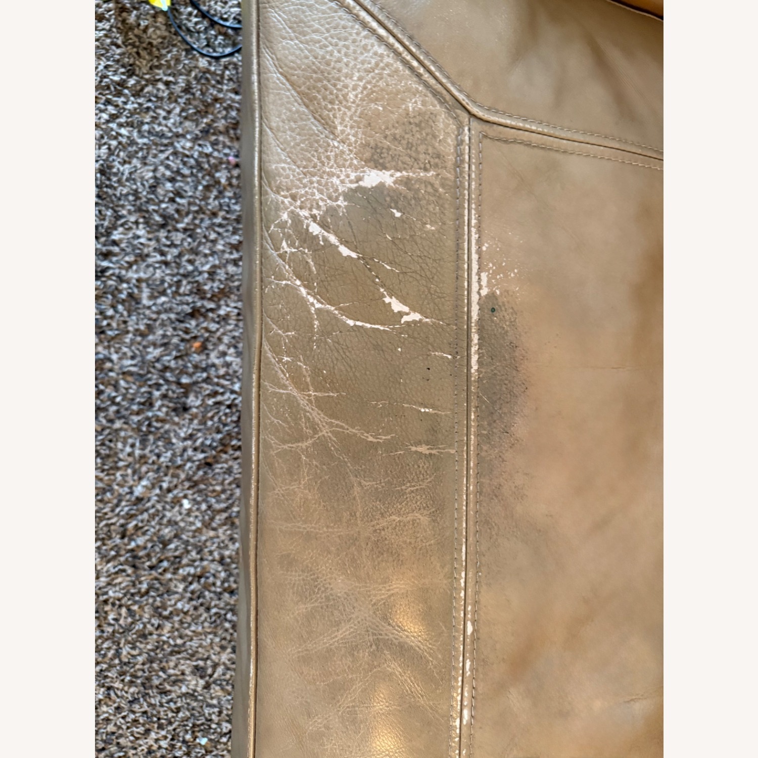 Luxurious Brown Leather Reclining 7 Sectional Sofa - image-4