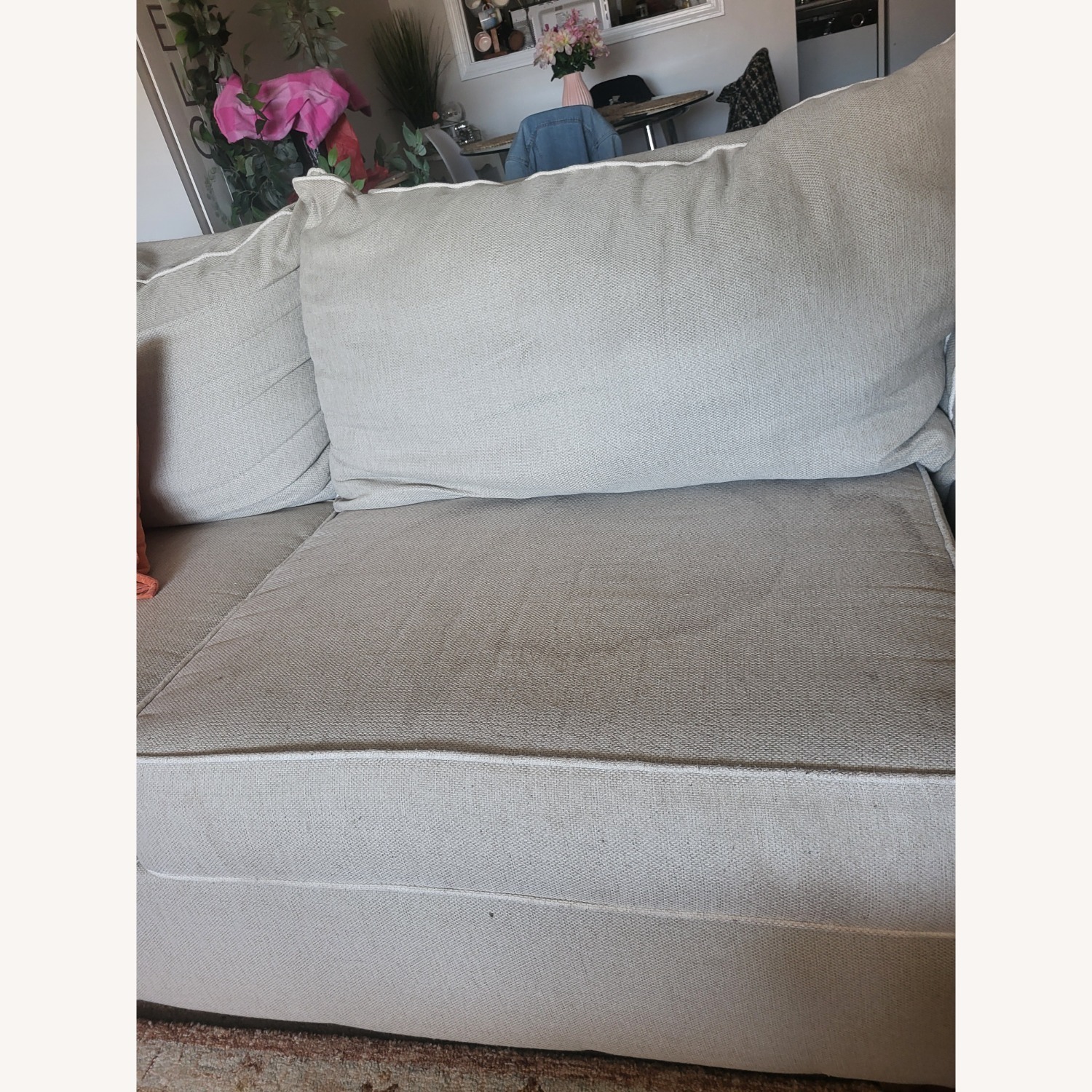 Bob's Discount Furniture L Sectional Couch  - image-3