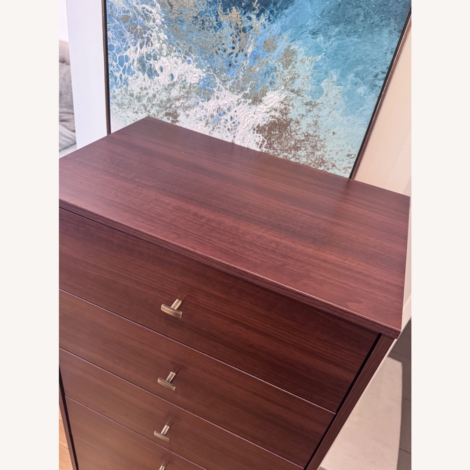 Mid Century Tall Dresser - image-2