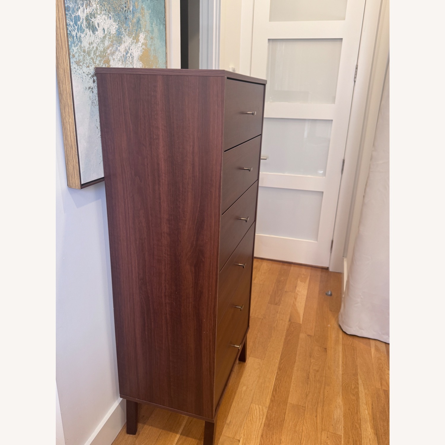 Mid Century Tall Dresser - image-1