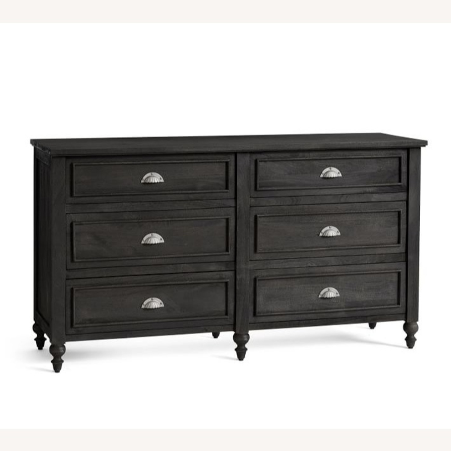 Pottery Barn Astoria 6-Drawer Dresser Rosedale Black - image-1