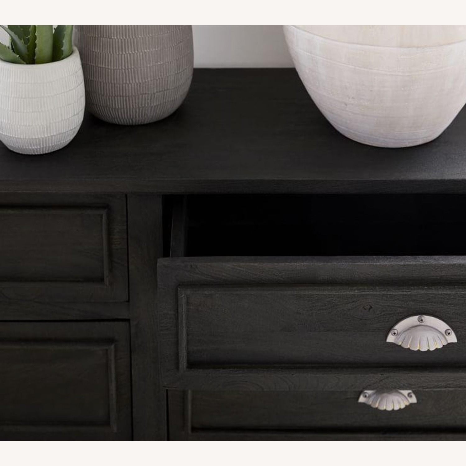 Pottery Barn Astoria 6-Drawer Dresser Rosedale Black - image-3