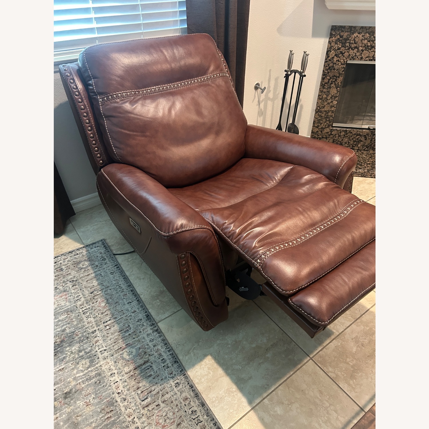 Leather Power Recliner by Simon Li - image-1