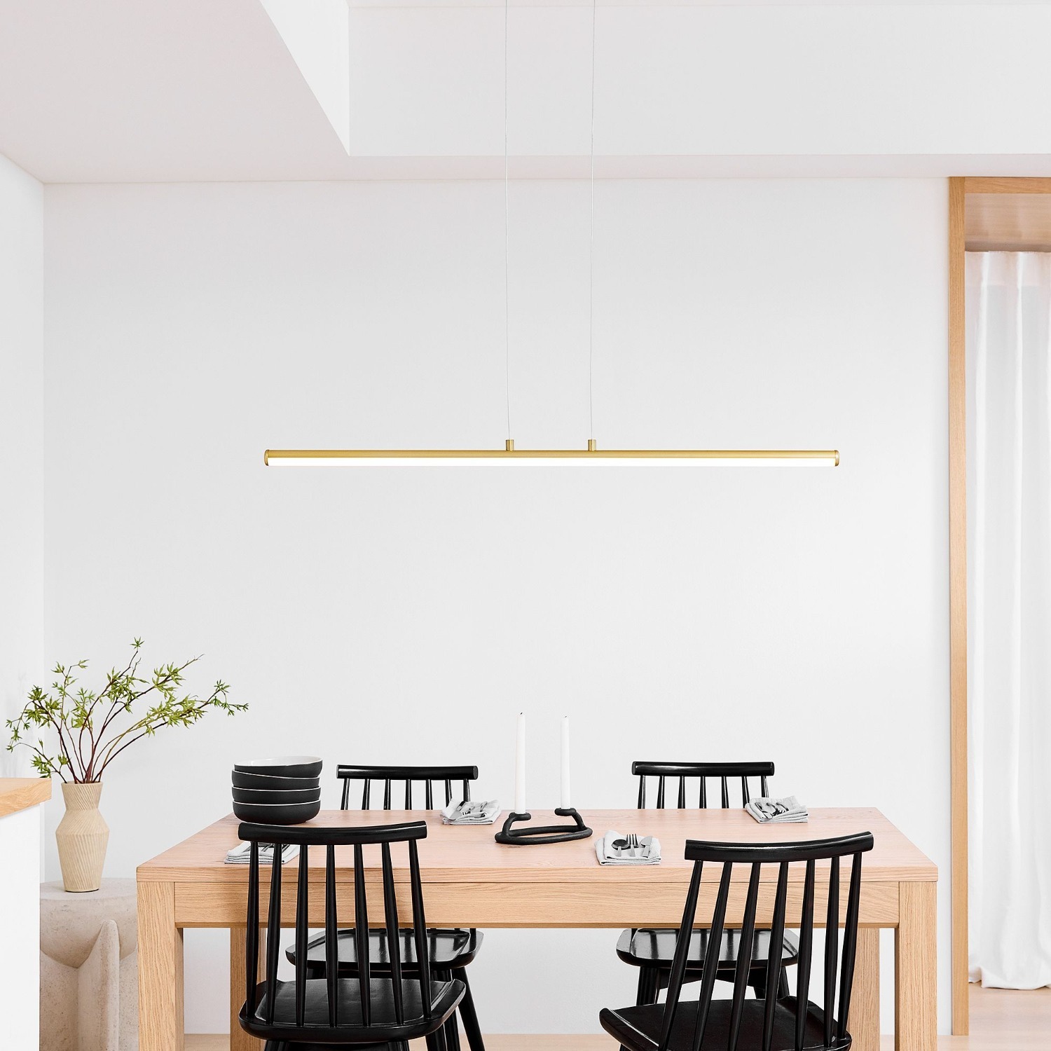 West Elm Light Rods LED Pendant (42") - image-2