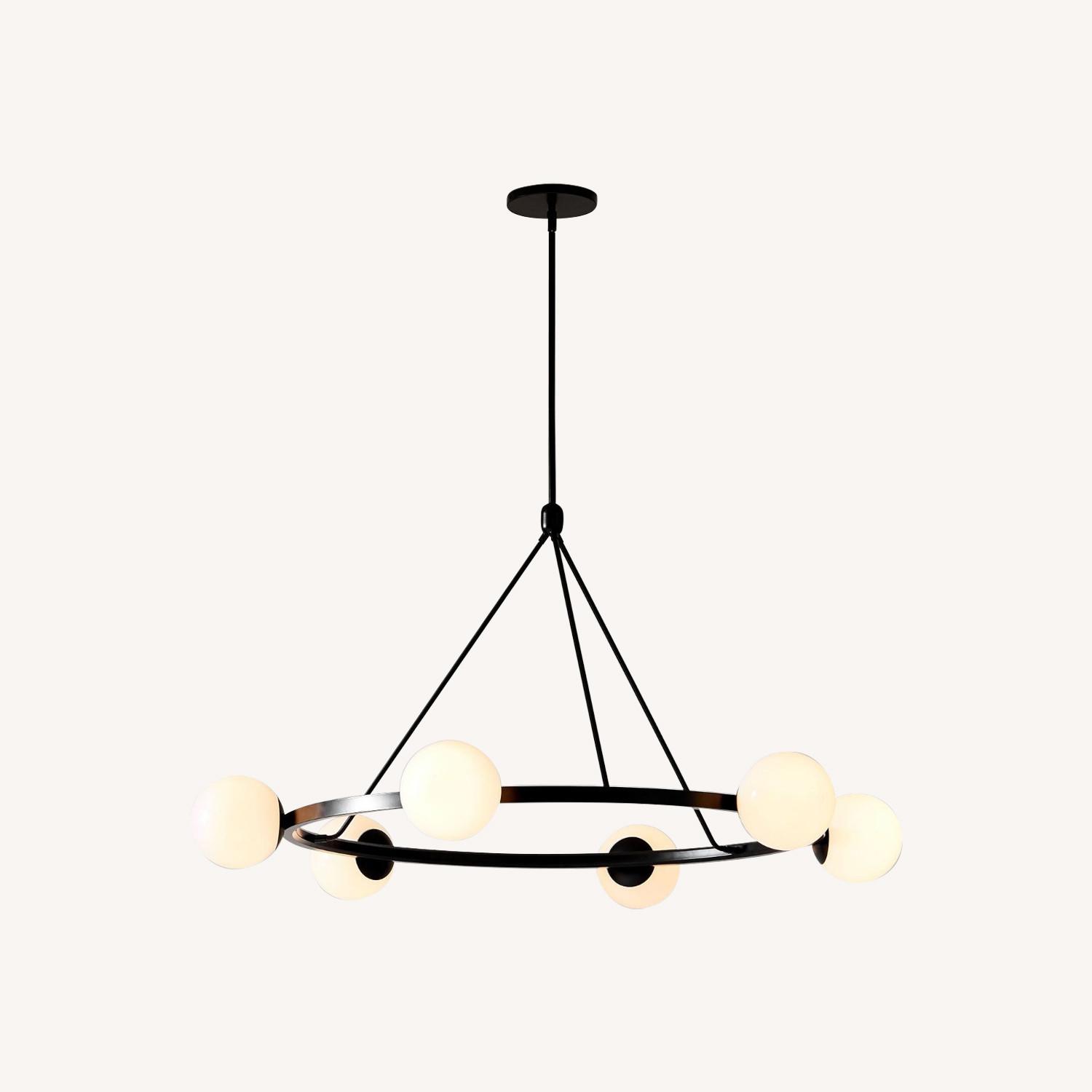 West Elm Hayes Round Light Chandelier - image-0