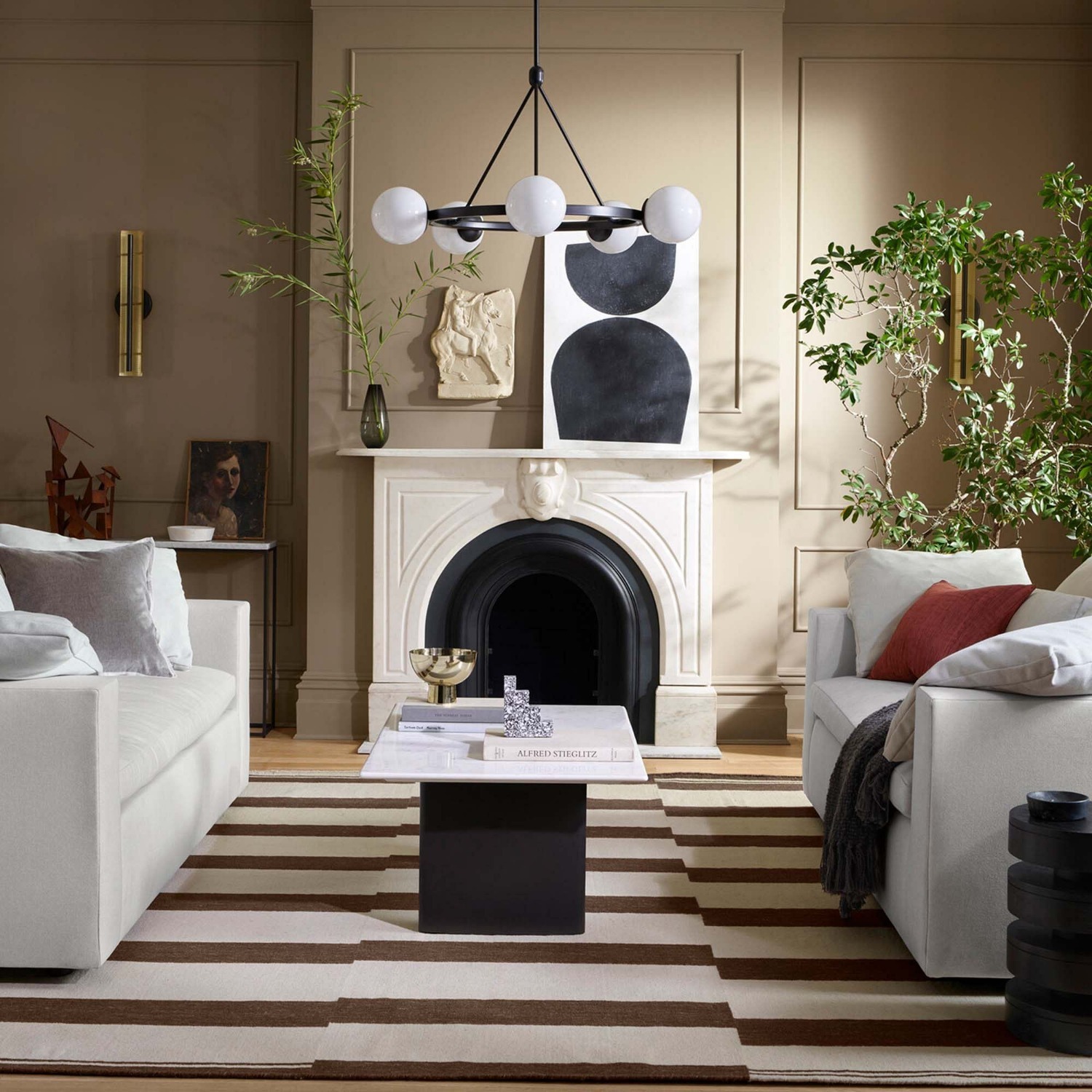 West Elm Hayes Round Light Chandelier - image-2