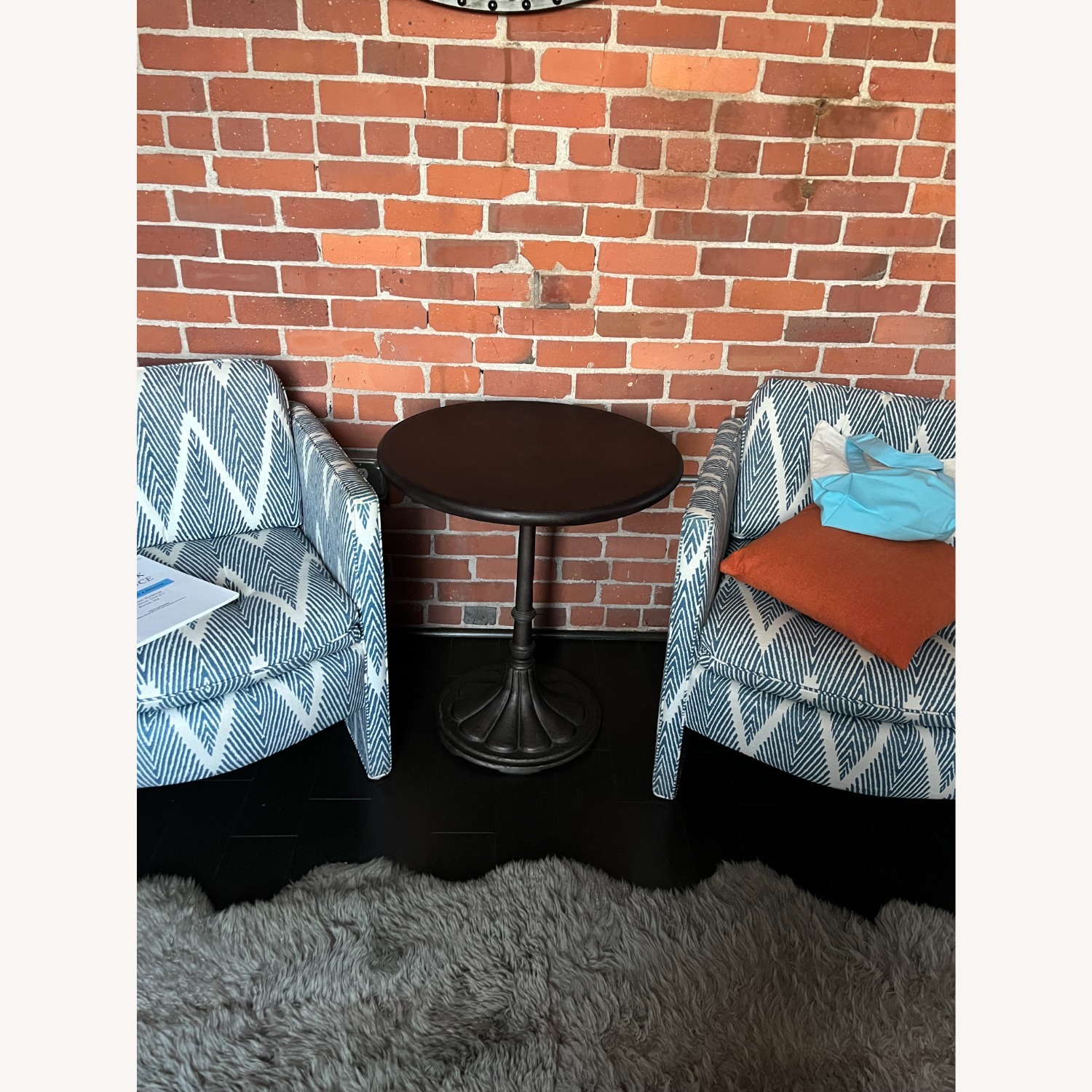 Restoration Hardware 20th C. Chrysanthemum Brasserie Table - image-2