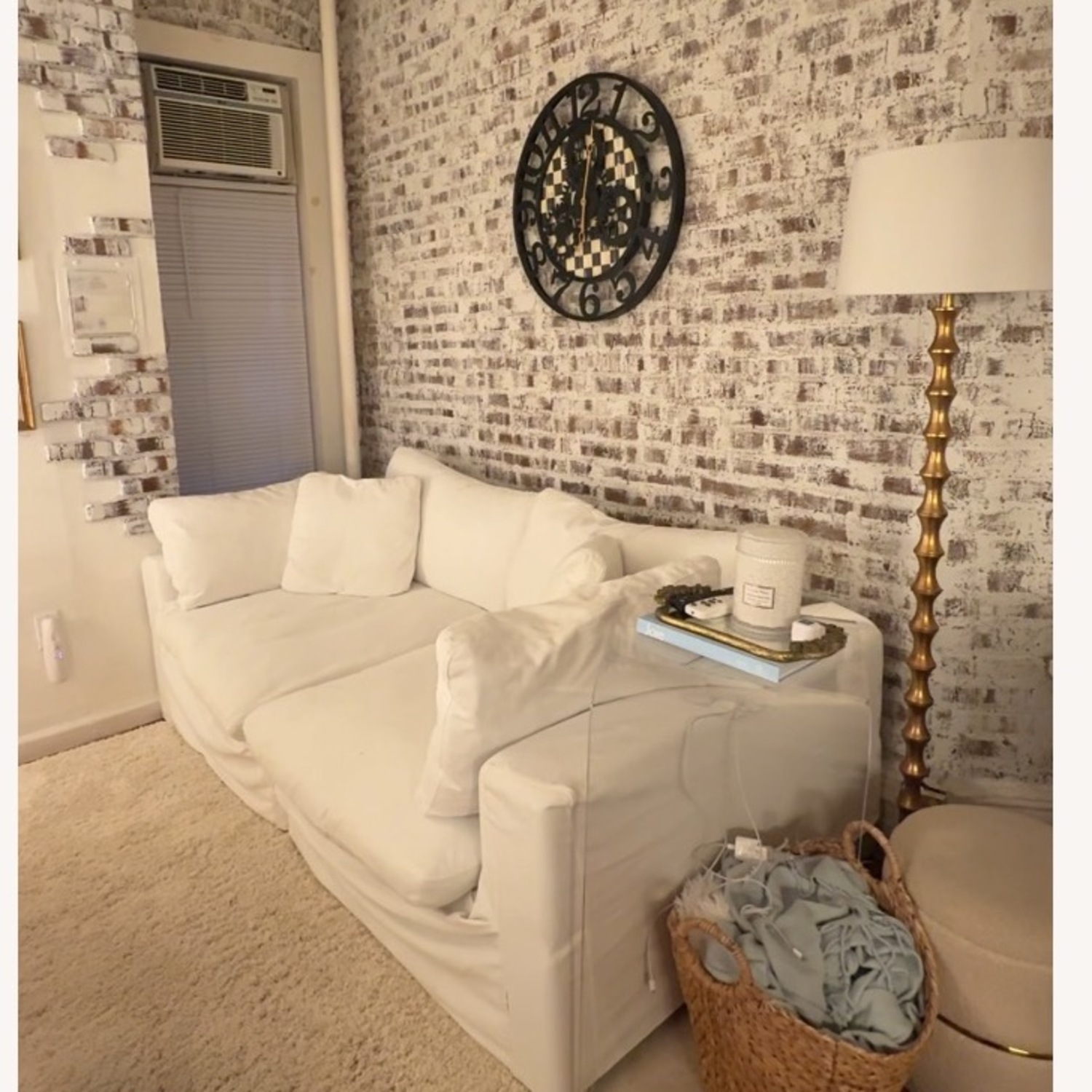 White Cloud Classic Loveseat 2-Piece Modular Sofa - image-5