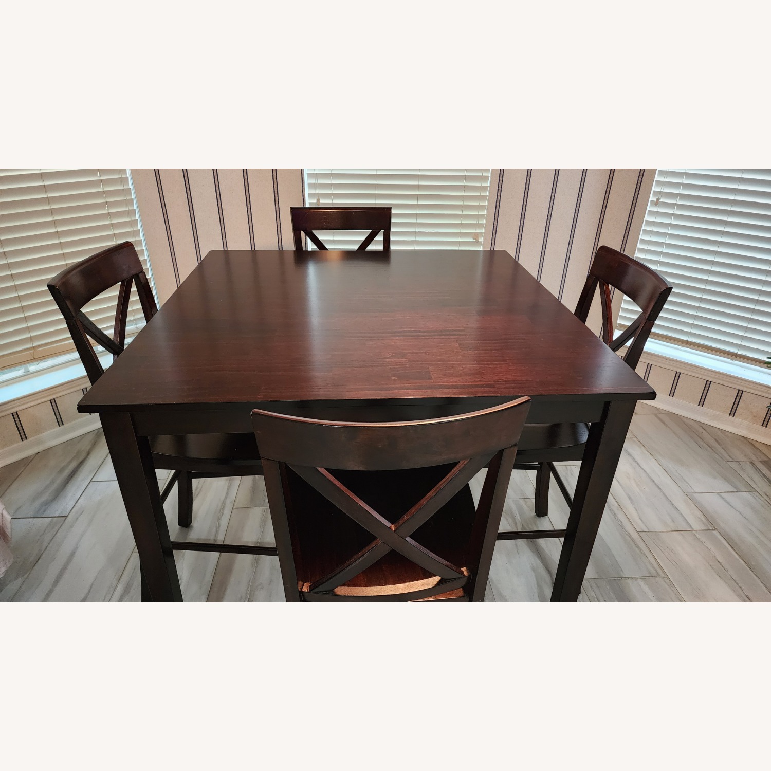 Theodores Counter Height Dinette Table with 4 Chairs - image-2