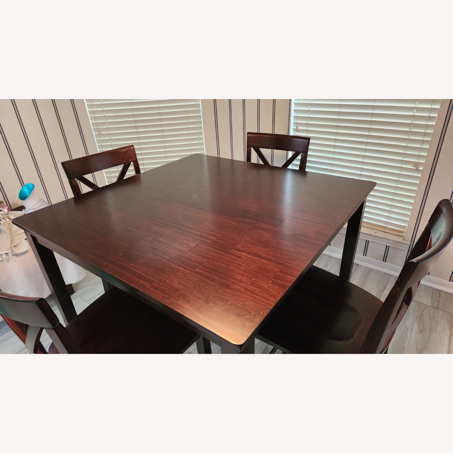 Theodores Counter Height Dinette Table with 4 Chairs - image-4
