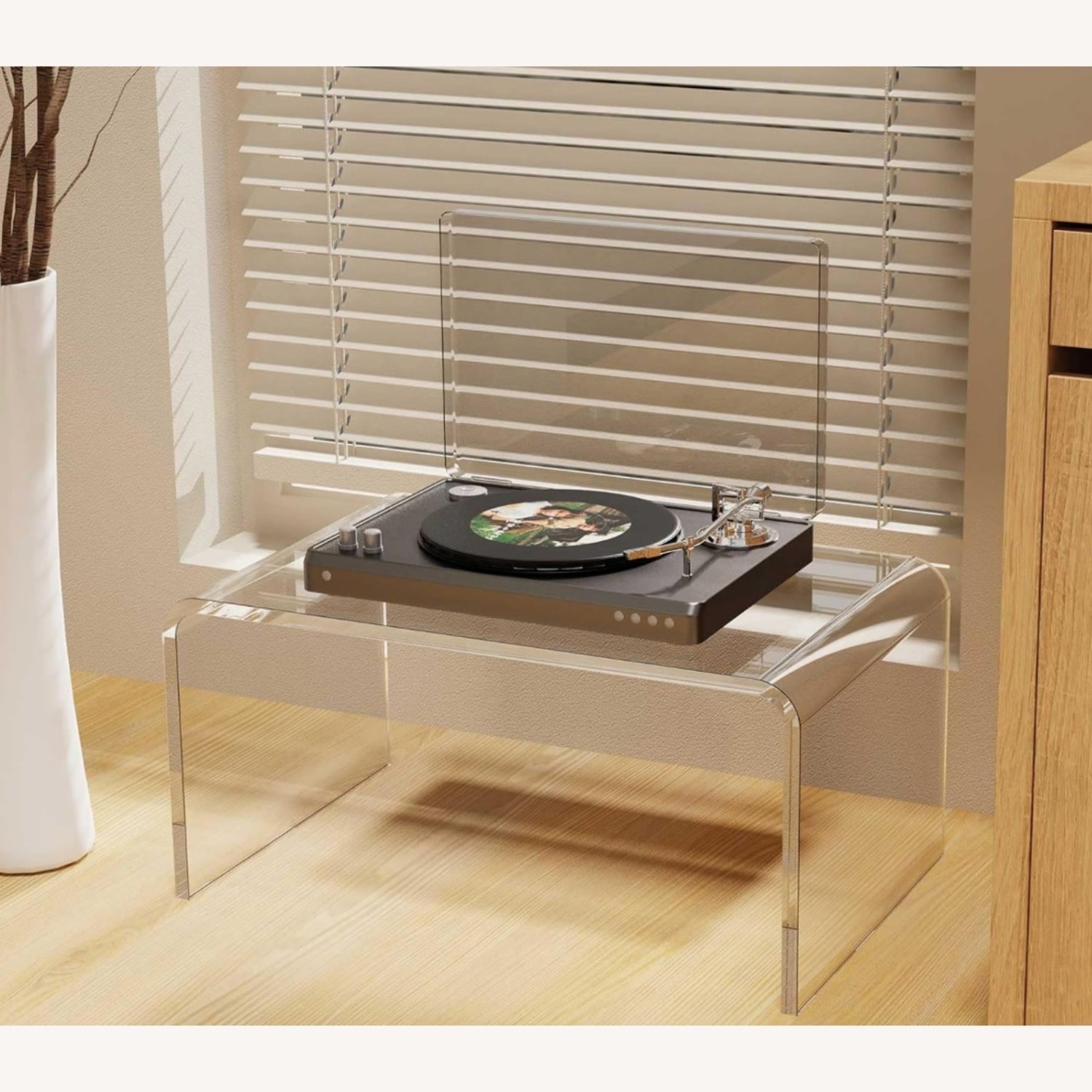 Acrylic Premium Side Table - image-1