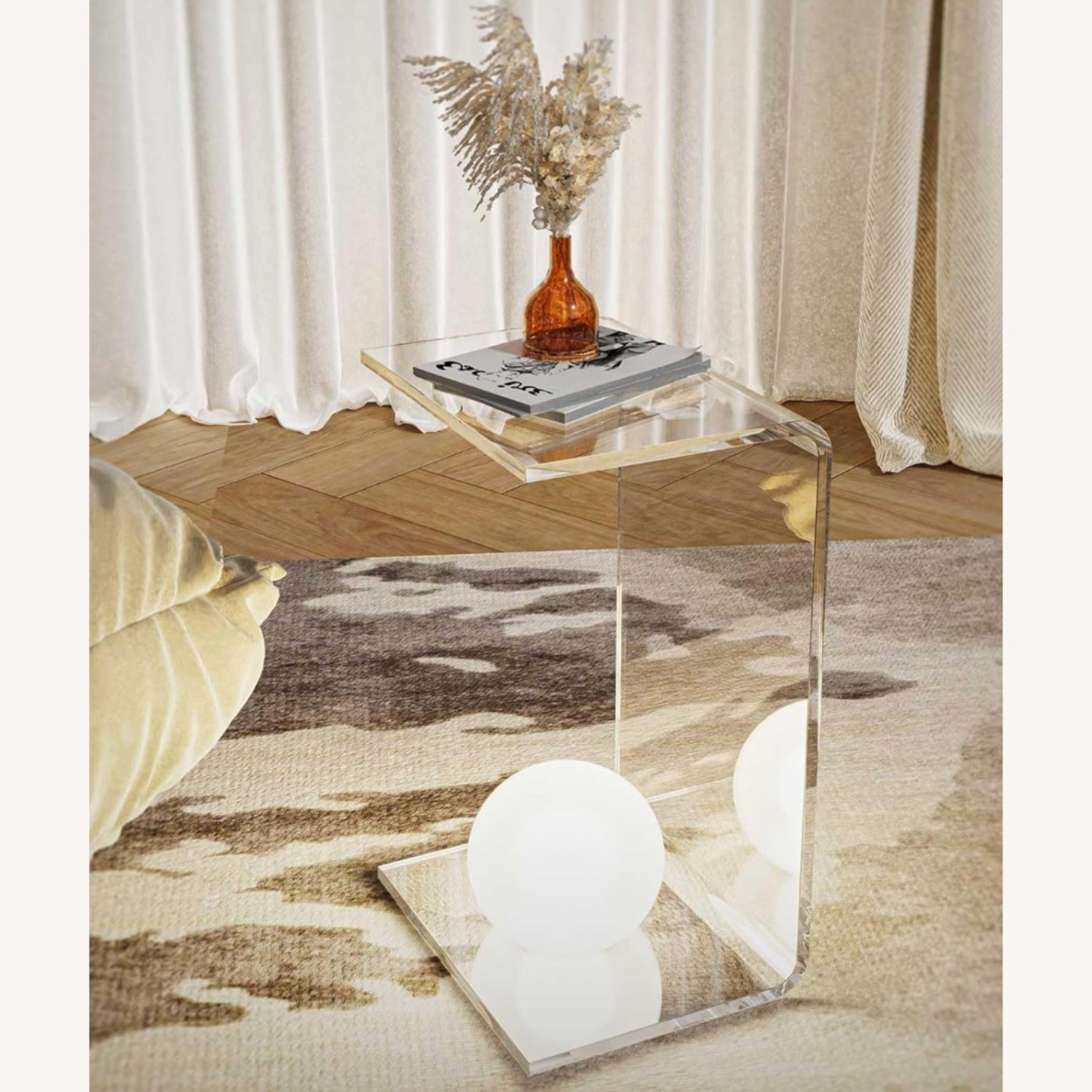 Acrylic Premium Side Table - image-2