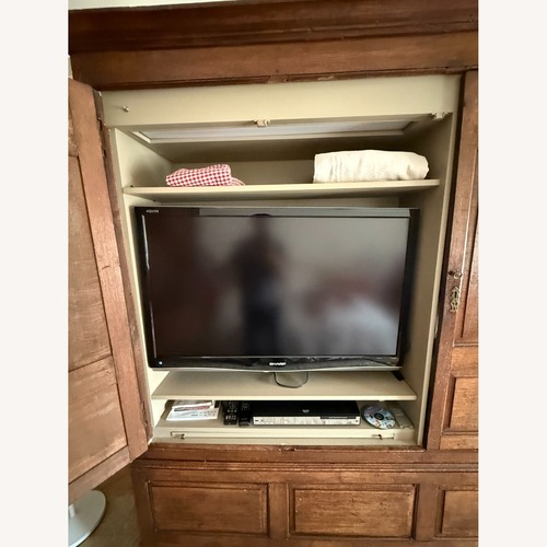Used Custom Vintage Wood Cabinet for sale on AptDeco
