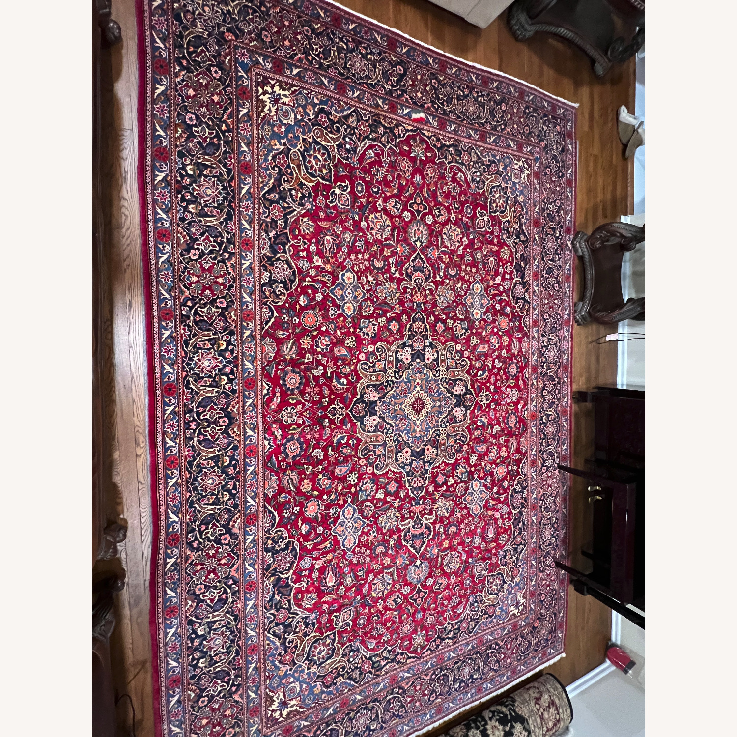 Turkish Hand-Knotted Wool Rug - image-2