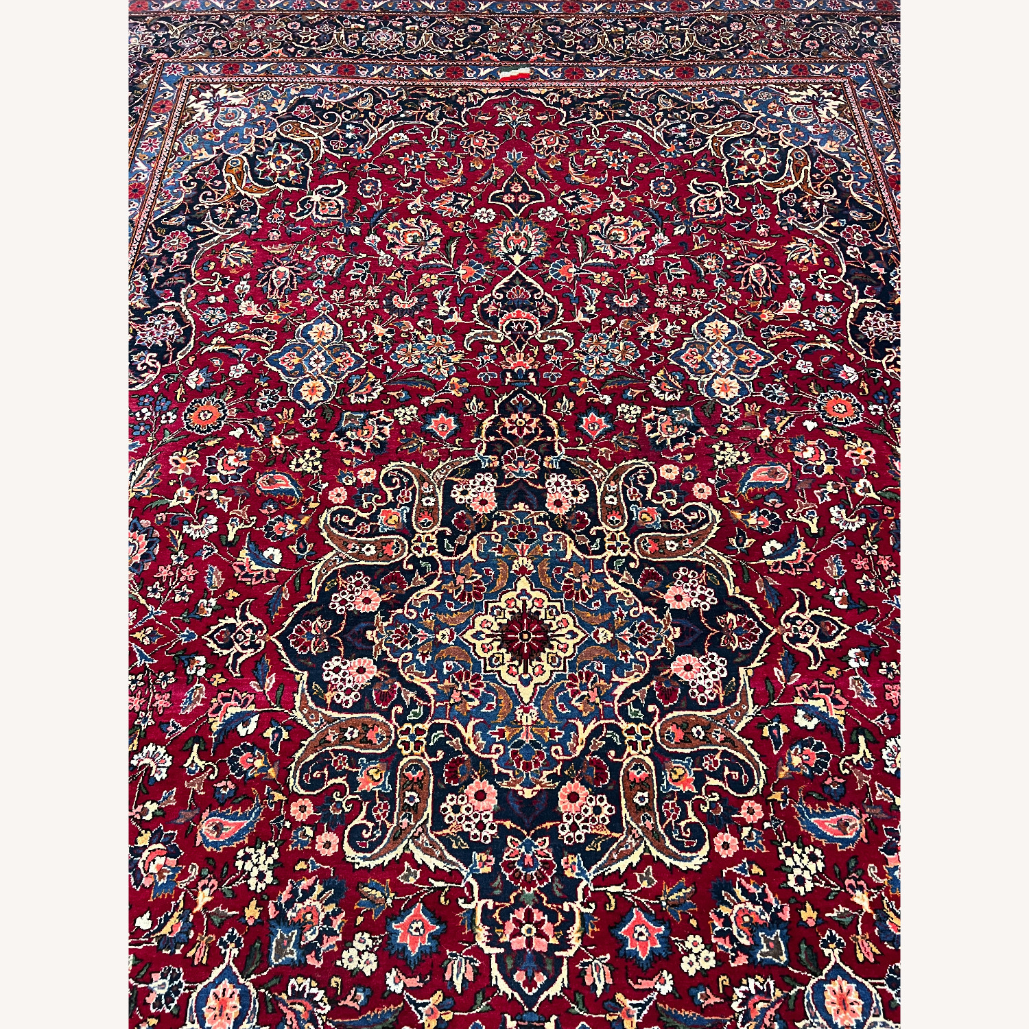 Turkish Hand-Knotted Wool Rug - image-0