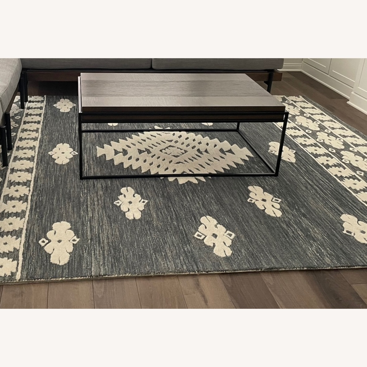 Geometric Moroccan Area Rug - image-1