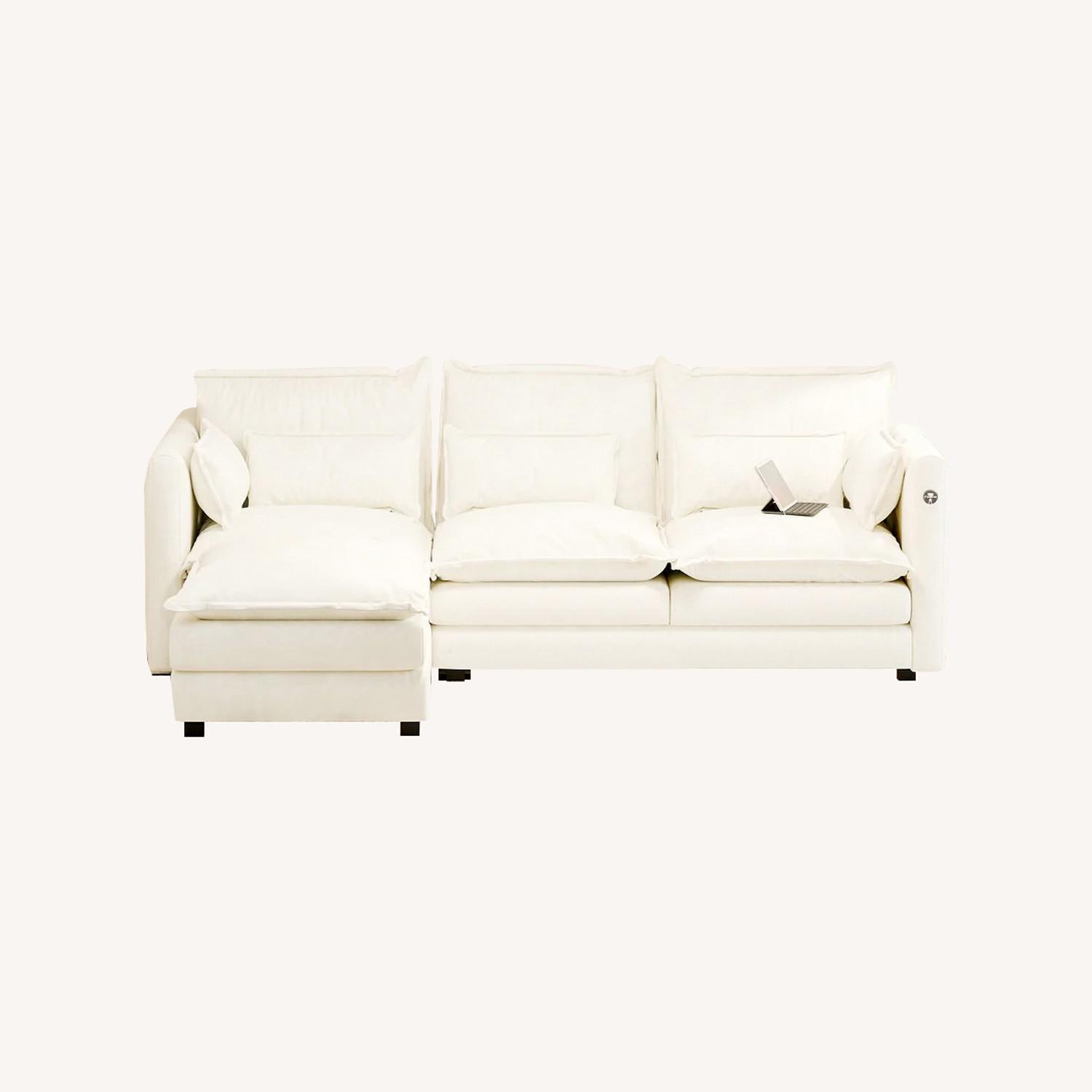 Modular Sectional Sofa L Shaped Couch - 4 Pieces - image-0