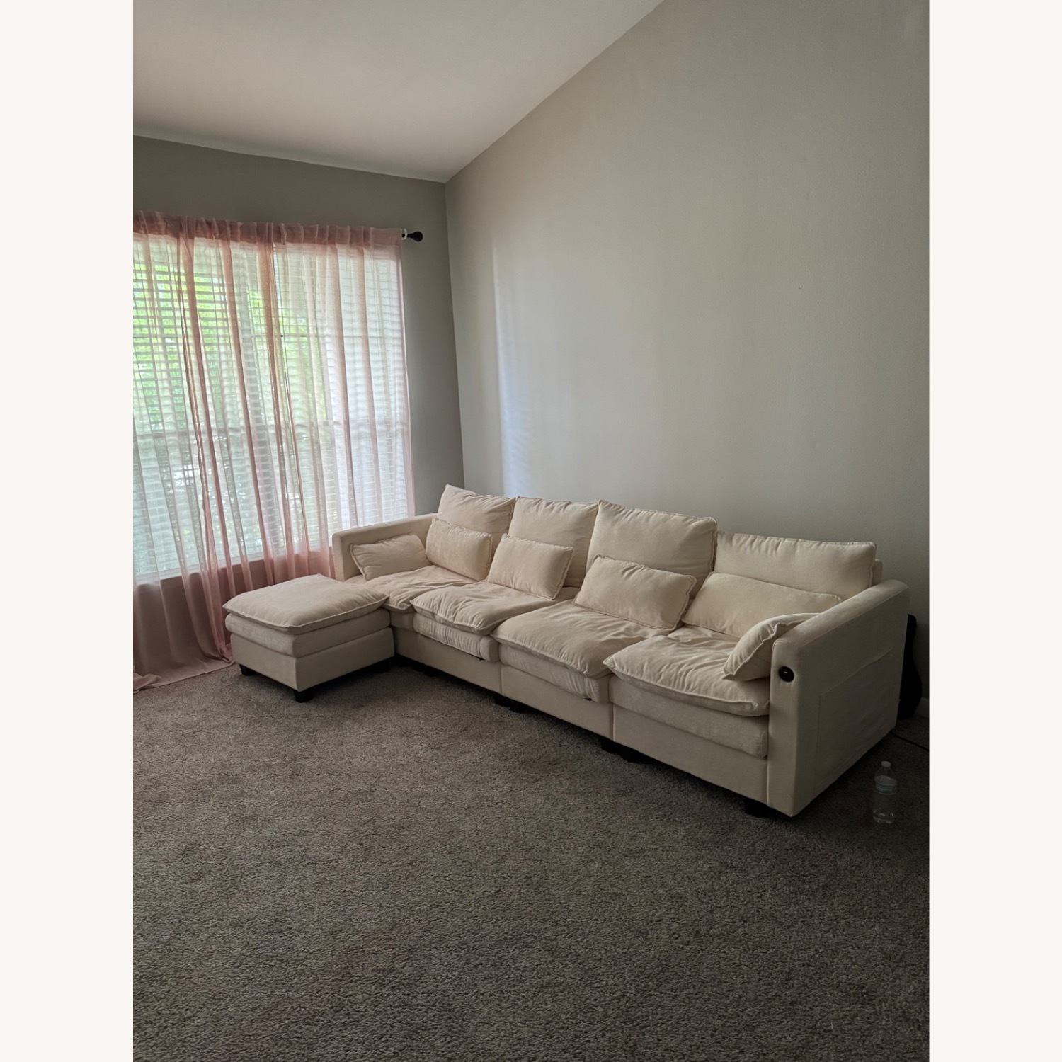 Modular Sectional Sofa L Shaped Couch - 4 Pieces - image-3