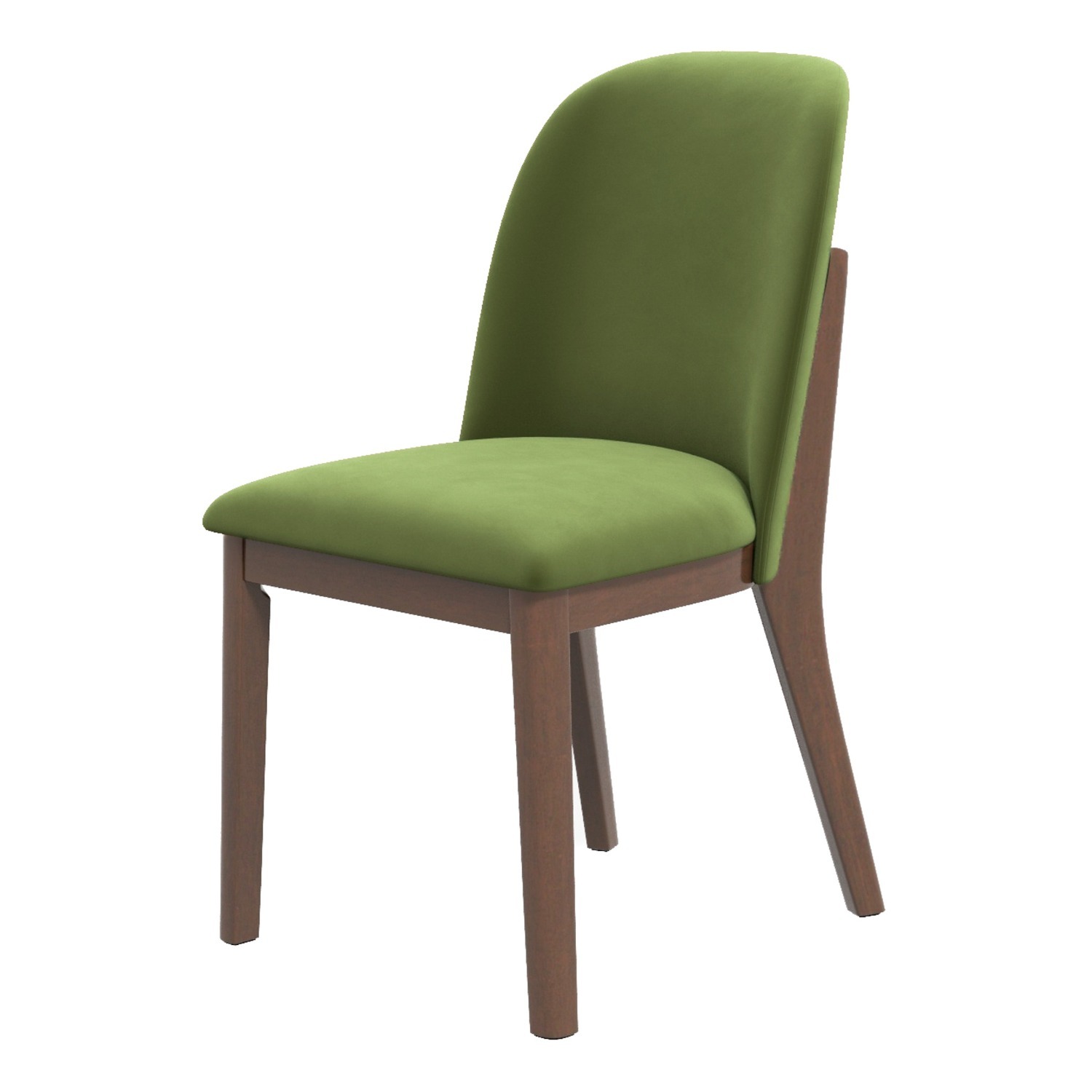 Belfast Green Velvet Dining Chair Set of 2 - image-7