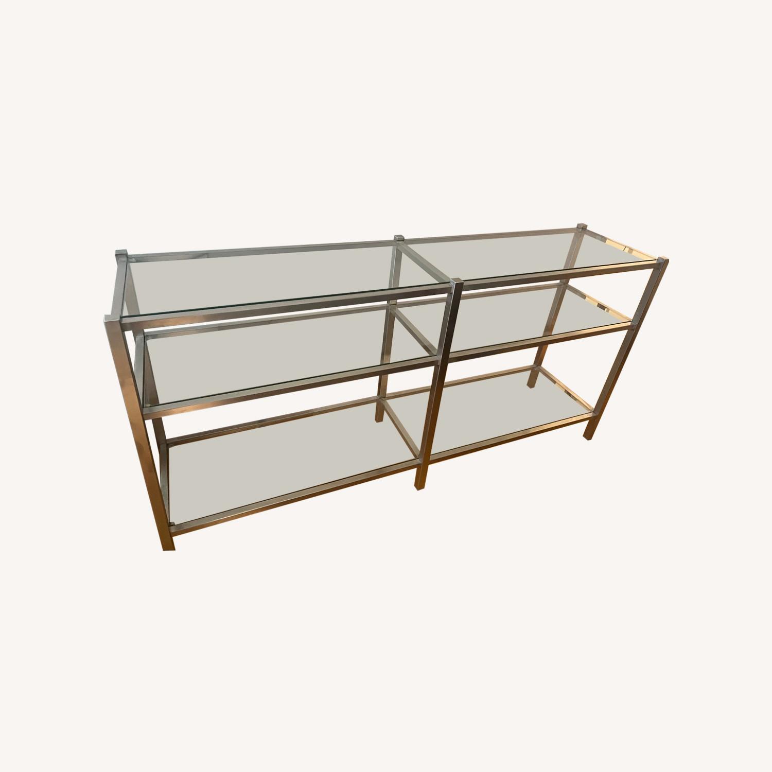 Room & Board Brixton Glass Console Bookshelf - image-8