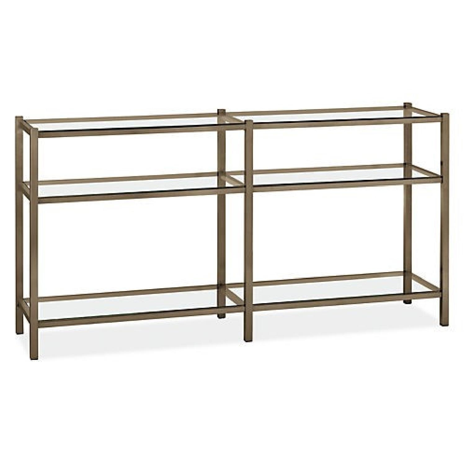 Room & Board Brixton Glass Console Bookshelf - image-7