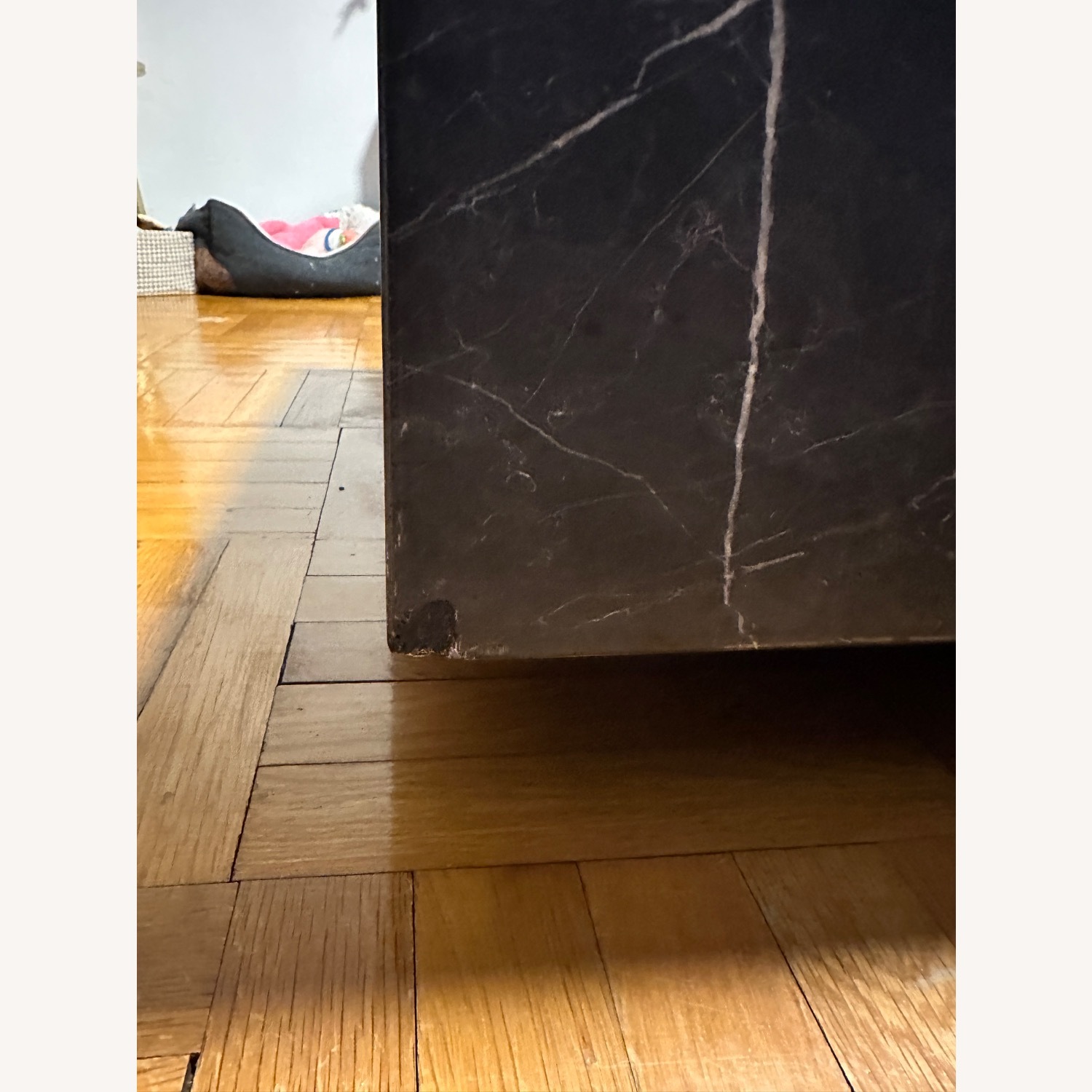 Restoration Hardware Plinth Marble Coffee Table - image-8