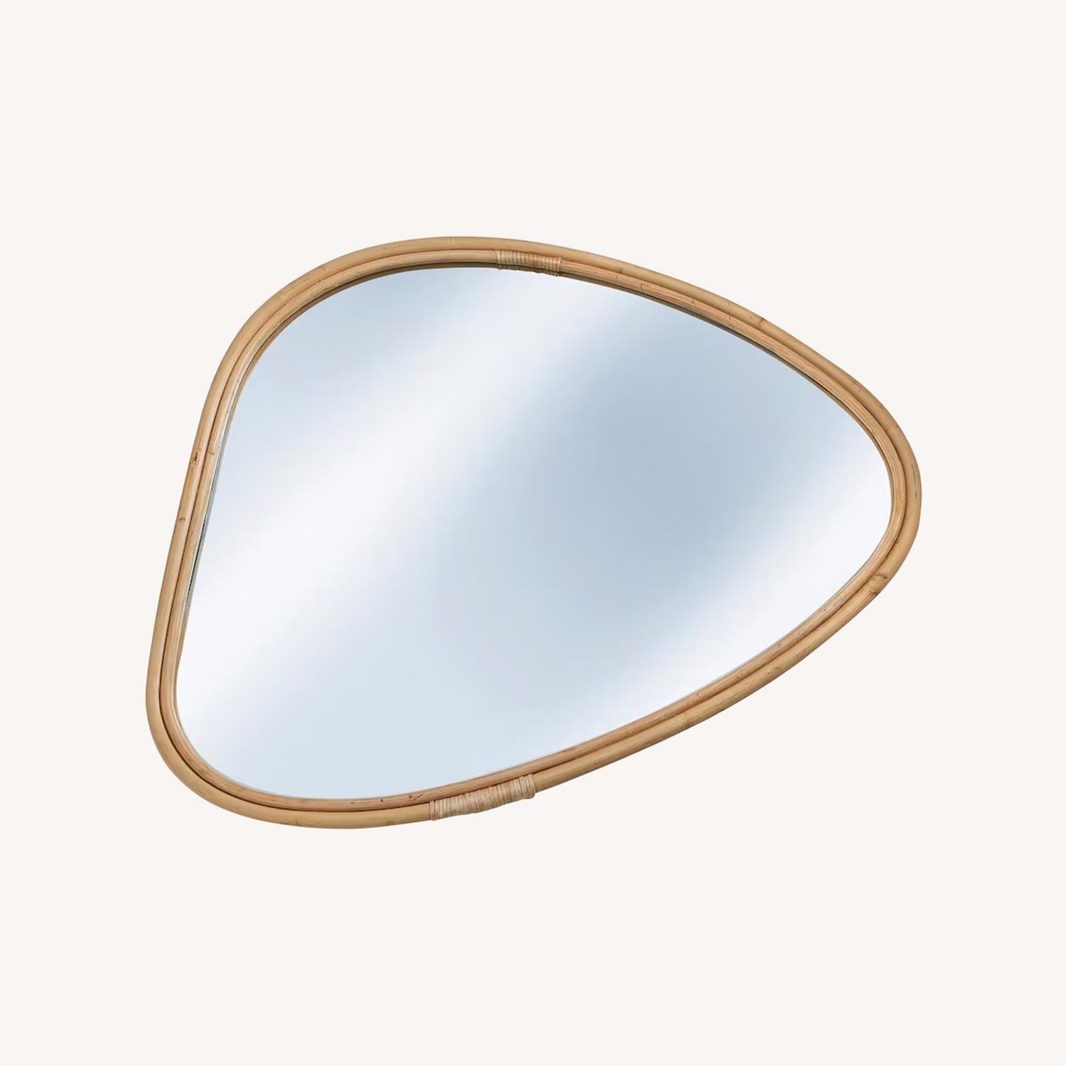 IKEA MARISTOVA Set of 2 Wall Bamboo Mirrors - image-0