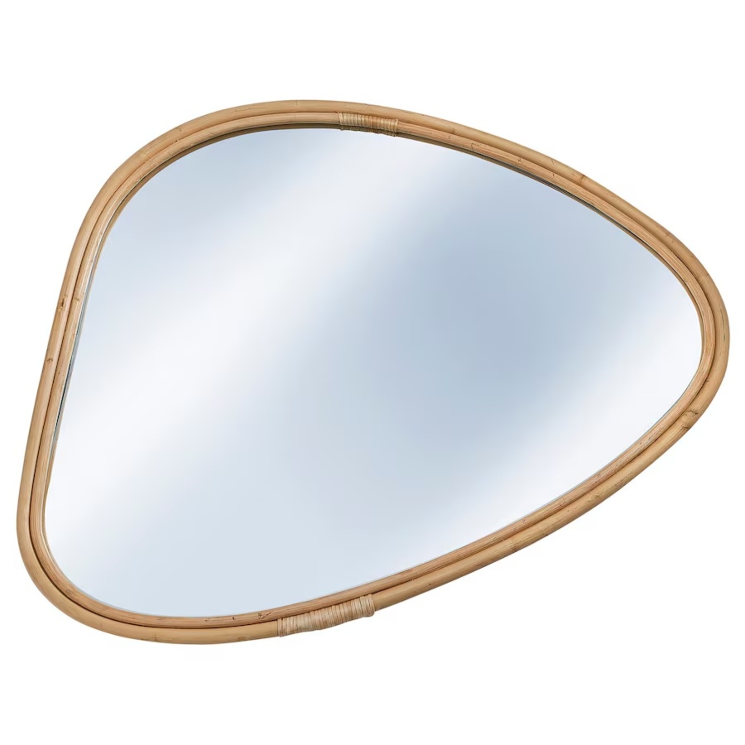 IKEA MARISTOVA Set of 2 Wall Bamboo Mirrors - image-4