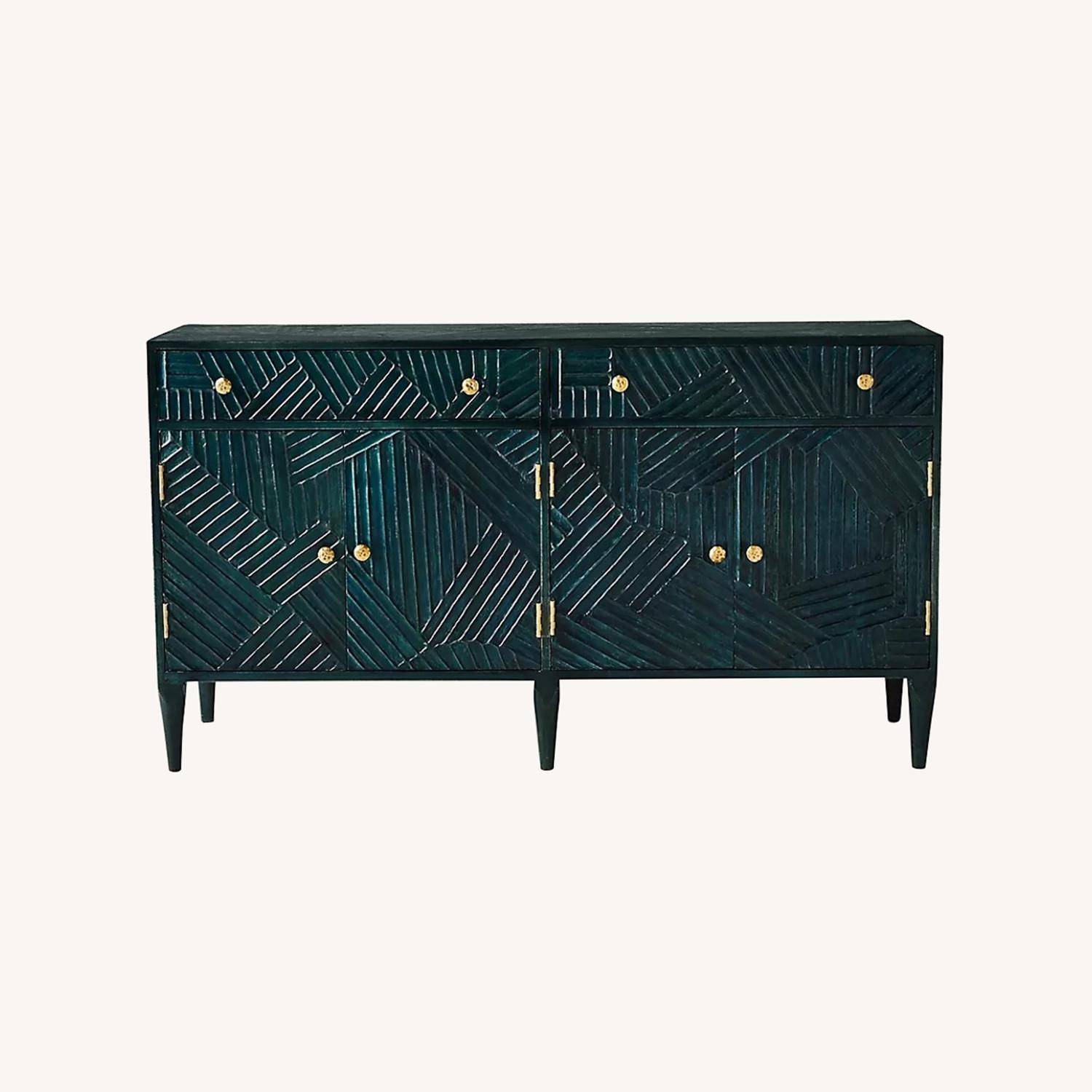 Anthropologie Hand Carved Paje Buffet - image-0