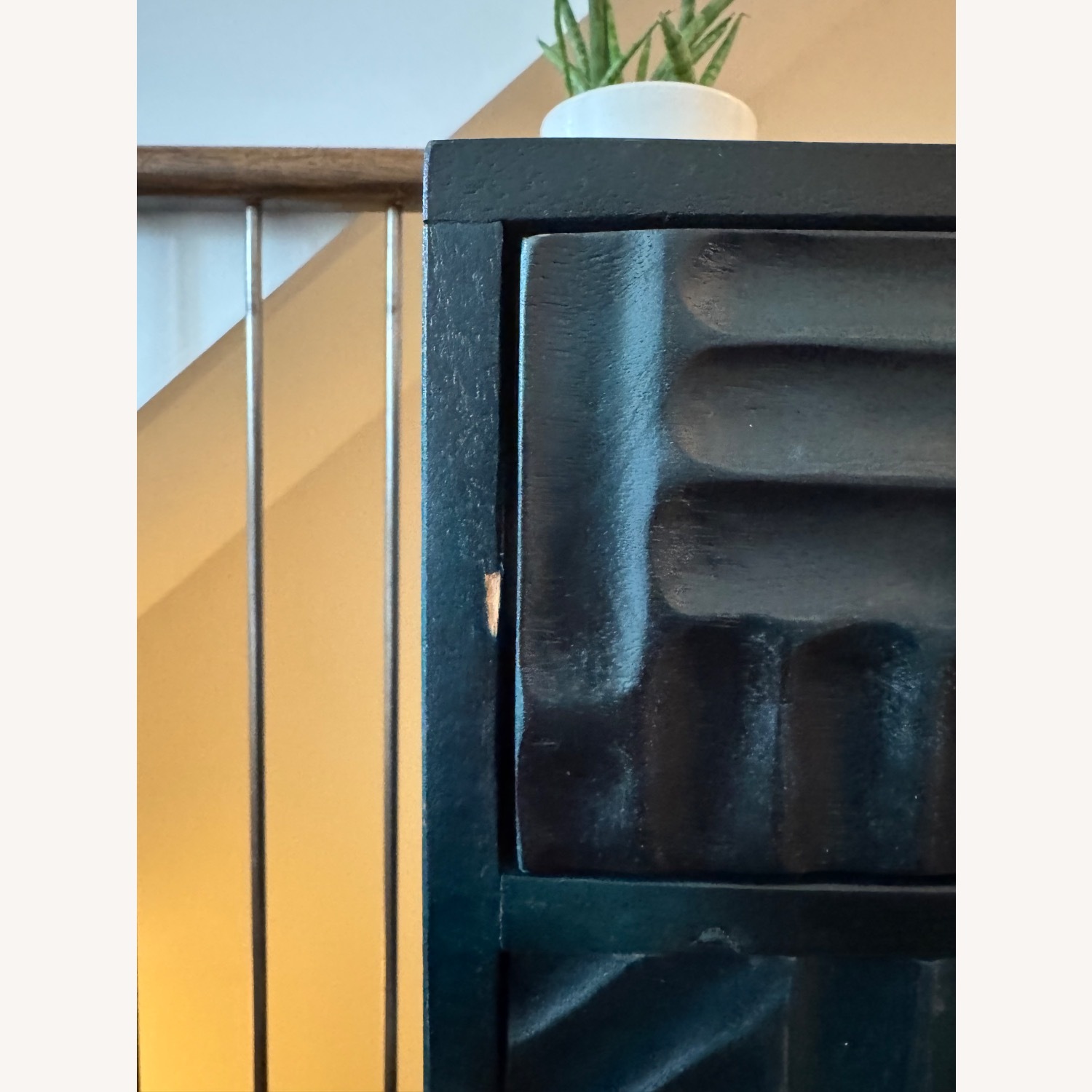 Anthropologie Hand Carved Paje Buffet - image-2