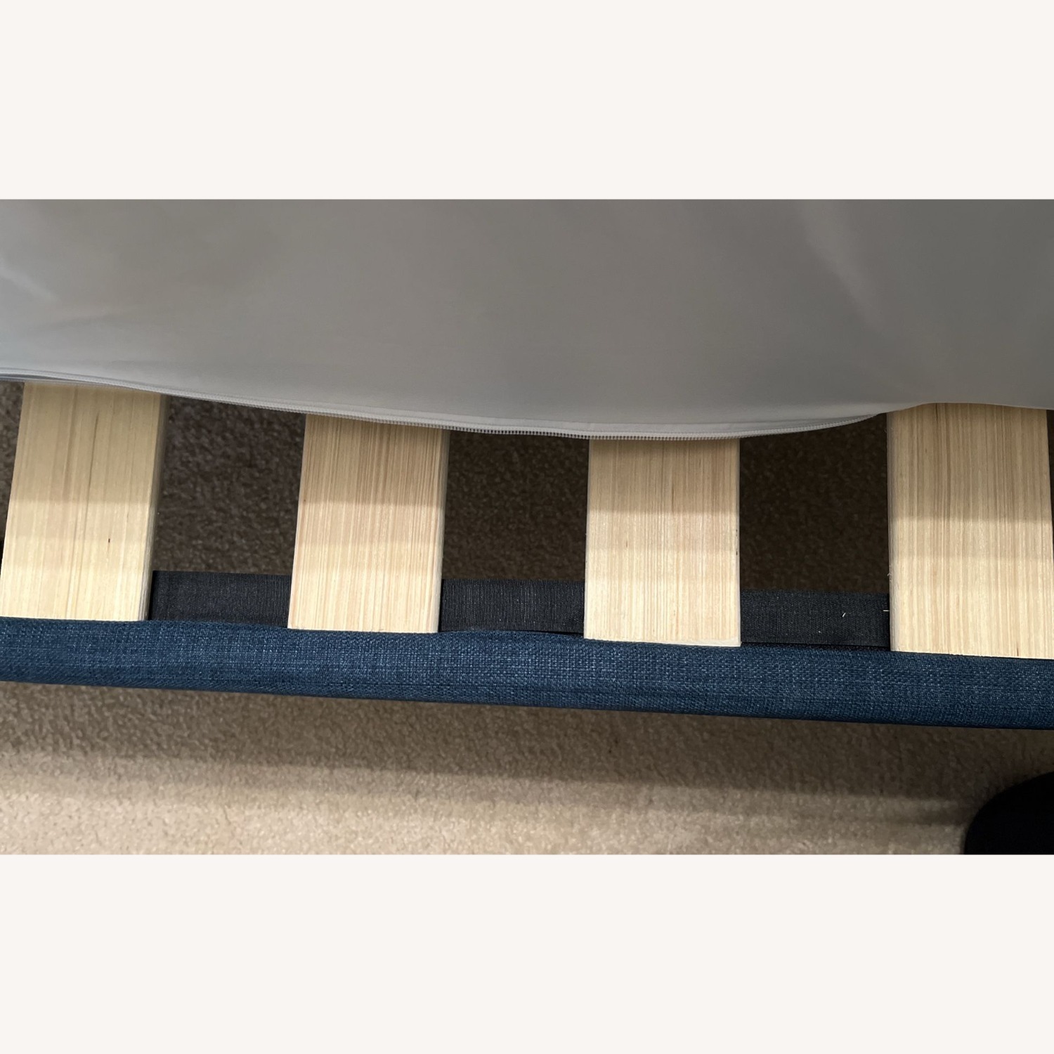 Raily Tufted Upholstered Low Profile Platform Bed - image-3