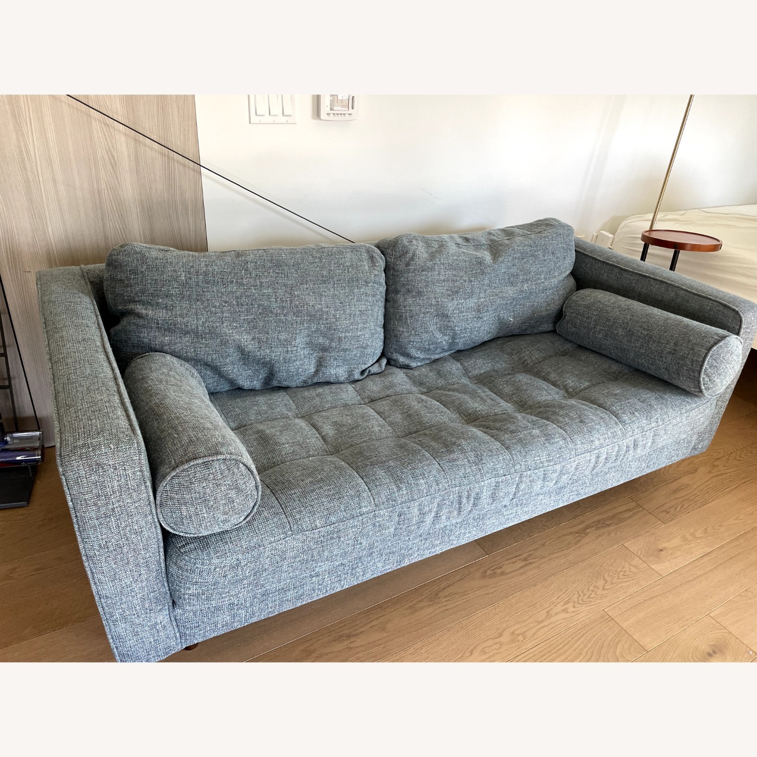 Article Sven 72" Sofa in Aqua Tweed - image-1