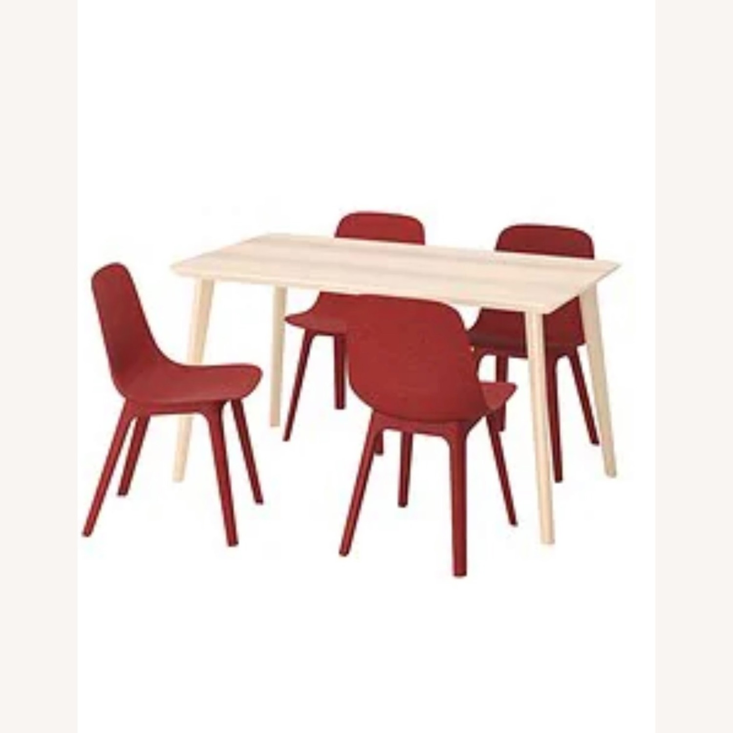 IKEA Dining Set- LISABO Table + ODGER Chairs - image-3