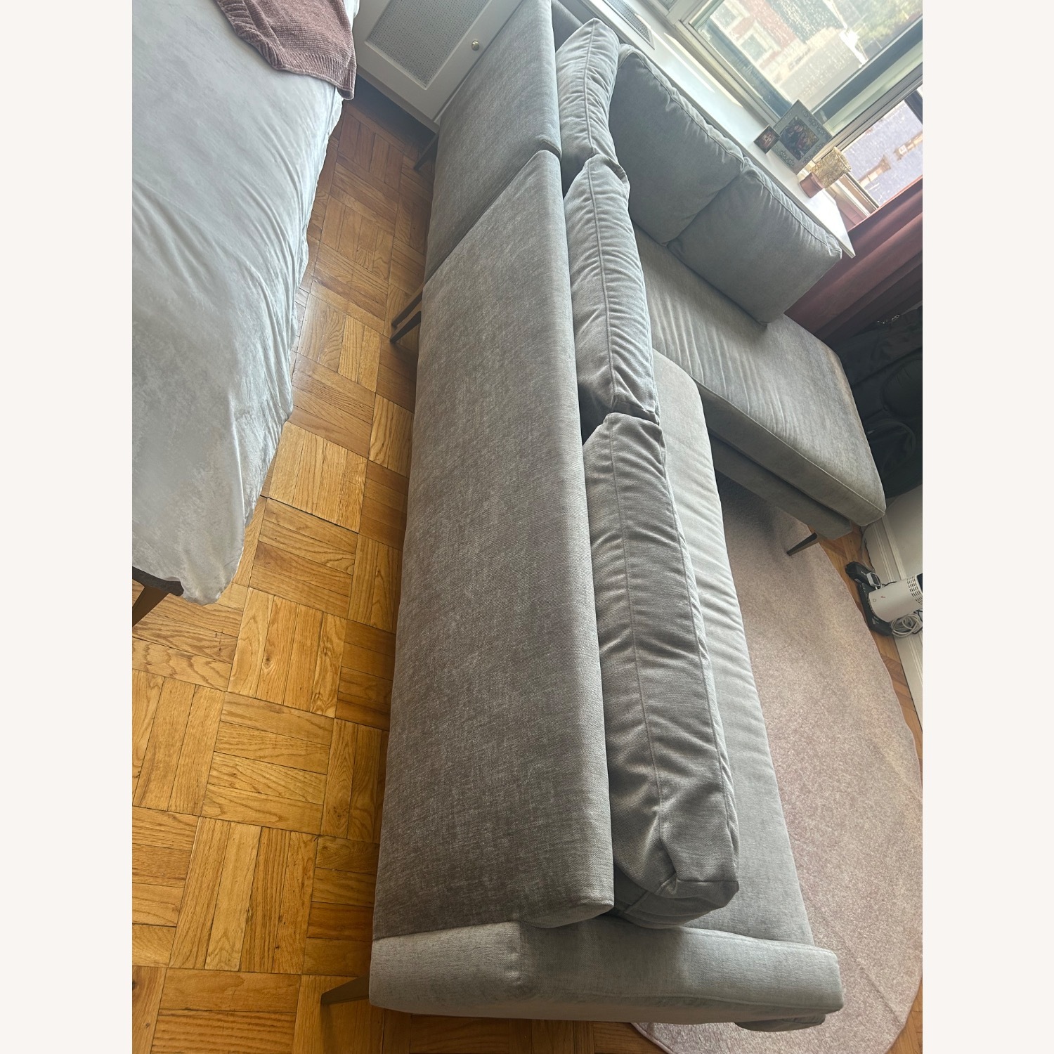 West Elm Andes Mineral Gray Sectional - image-5