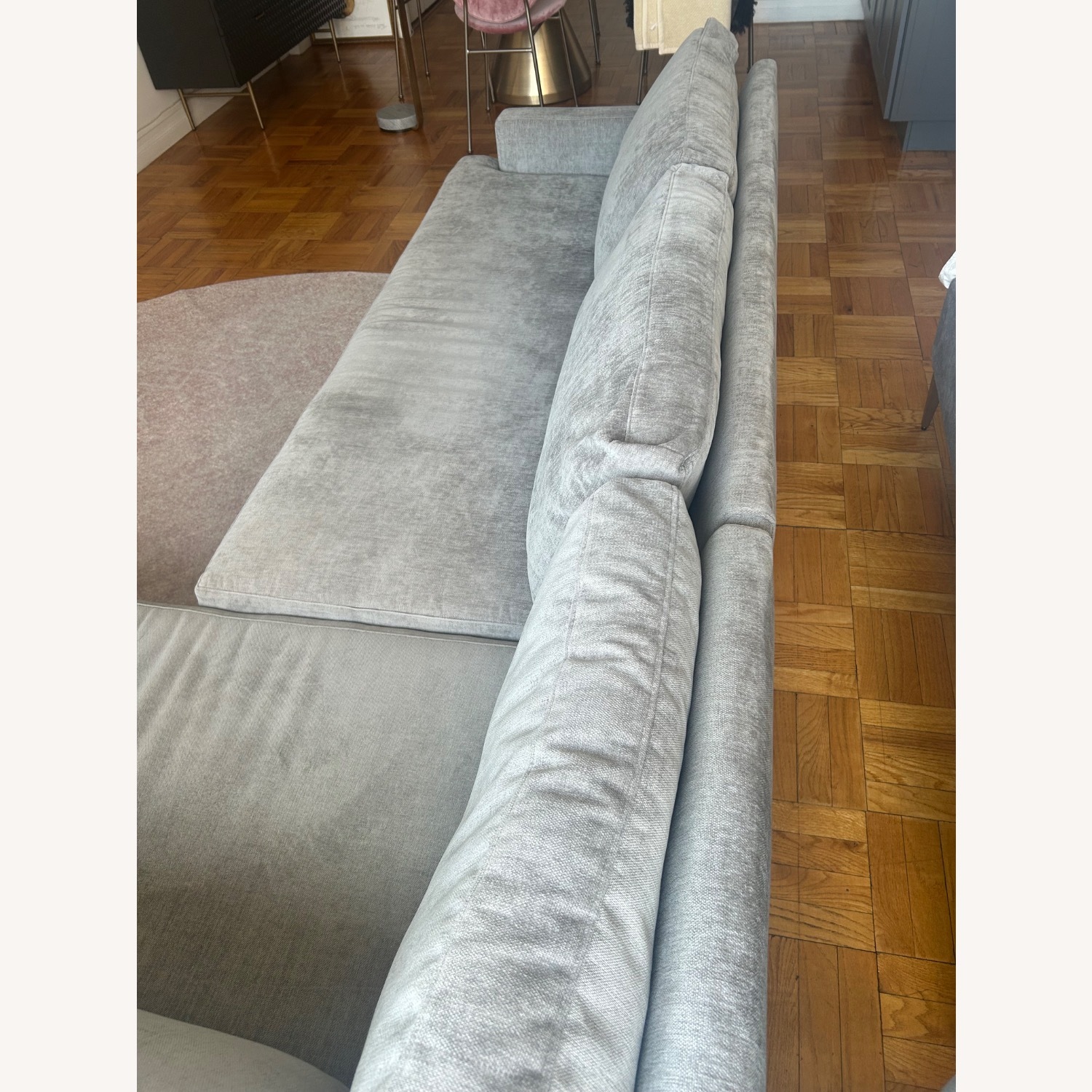 West Elm Andes Mineral Gray Sectional - image-4