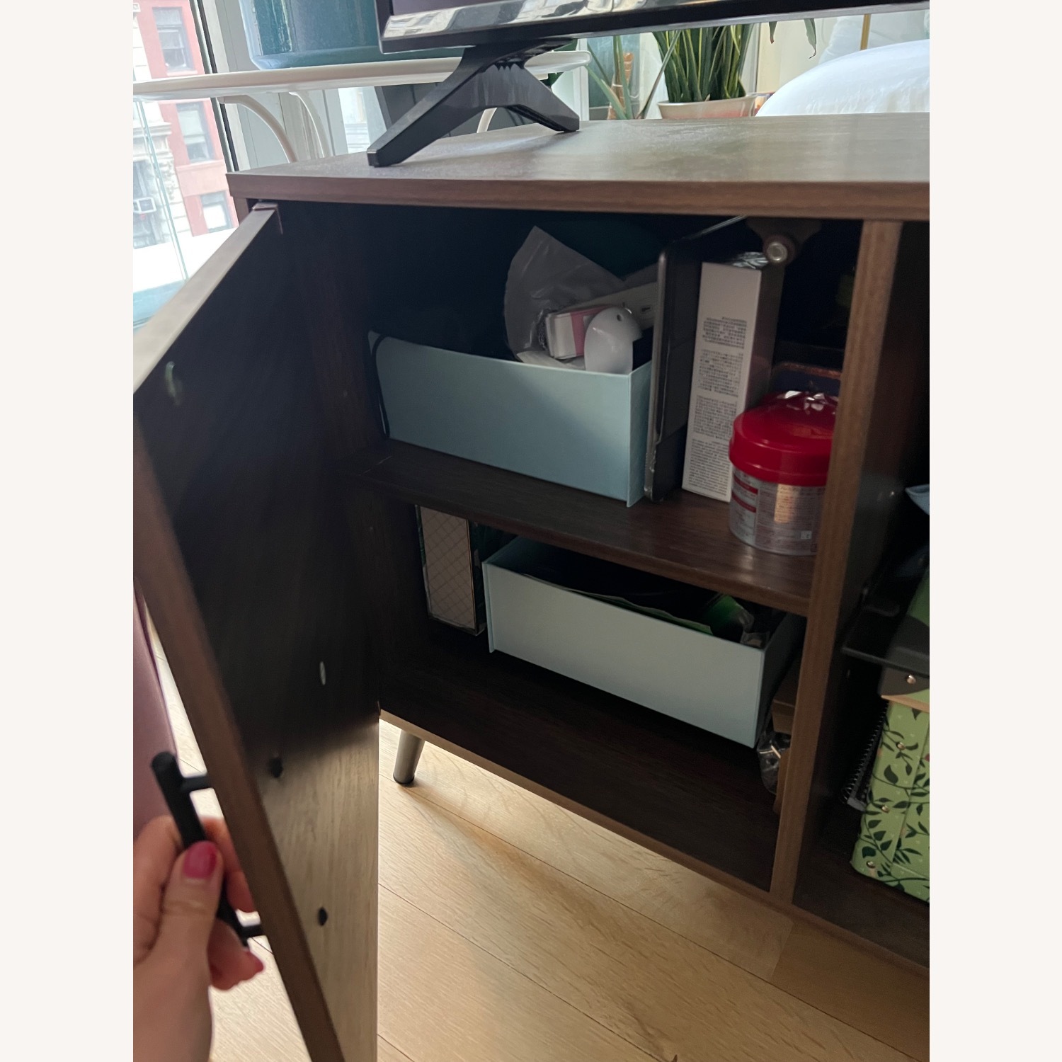 Brown TV Stand/Media Console - image-6