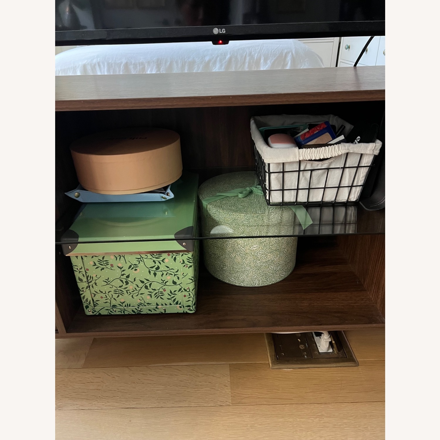 Brown TV Stand/Media Console - image-5